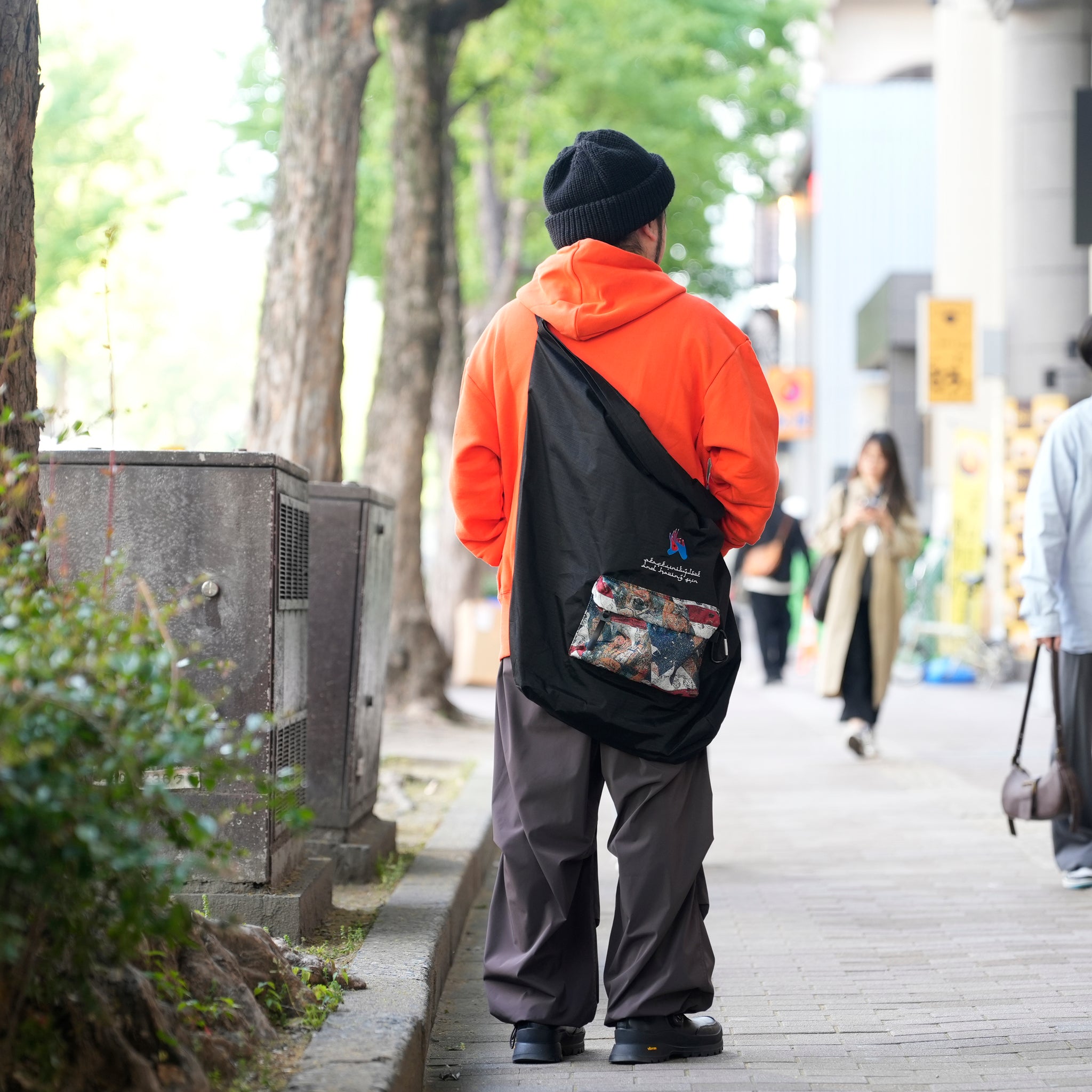 SF25SS-24_Black | KESA Big Roll Bag | Color:Black【STOF_ストフ】