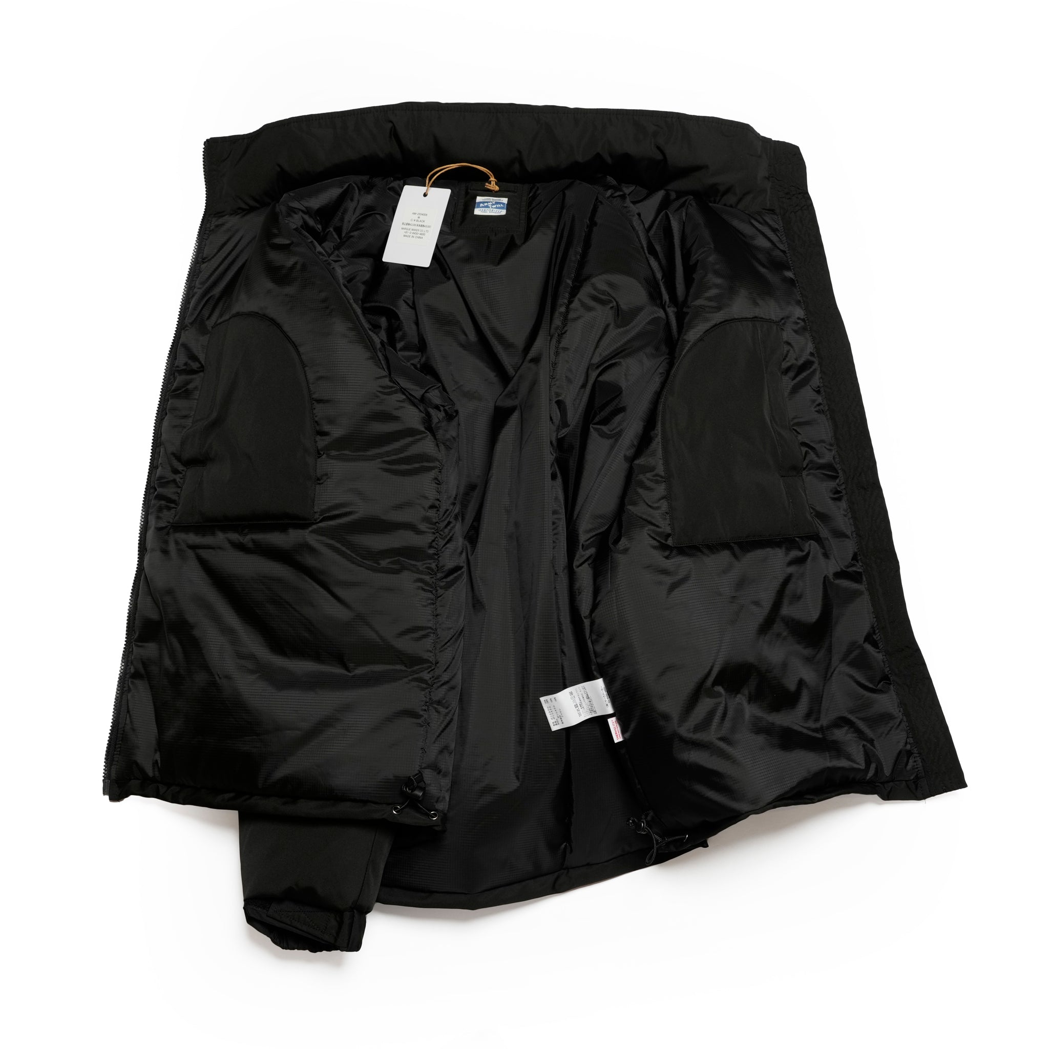 Pe Weather Padding Jacket | Color_Black | No_am-2554006_black【ARMY TWILL_アーミーツイル】