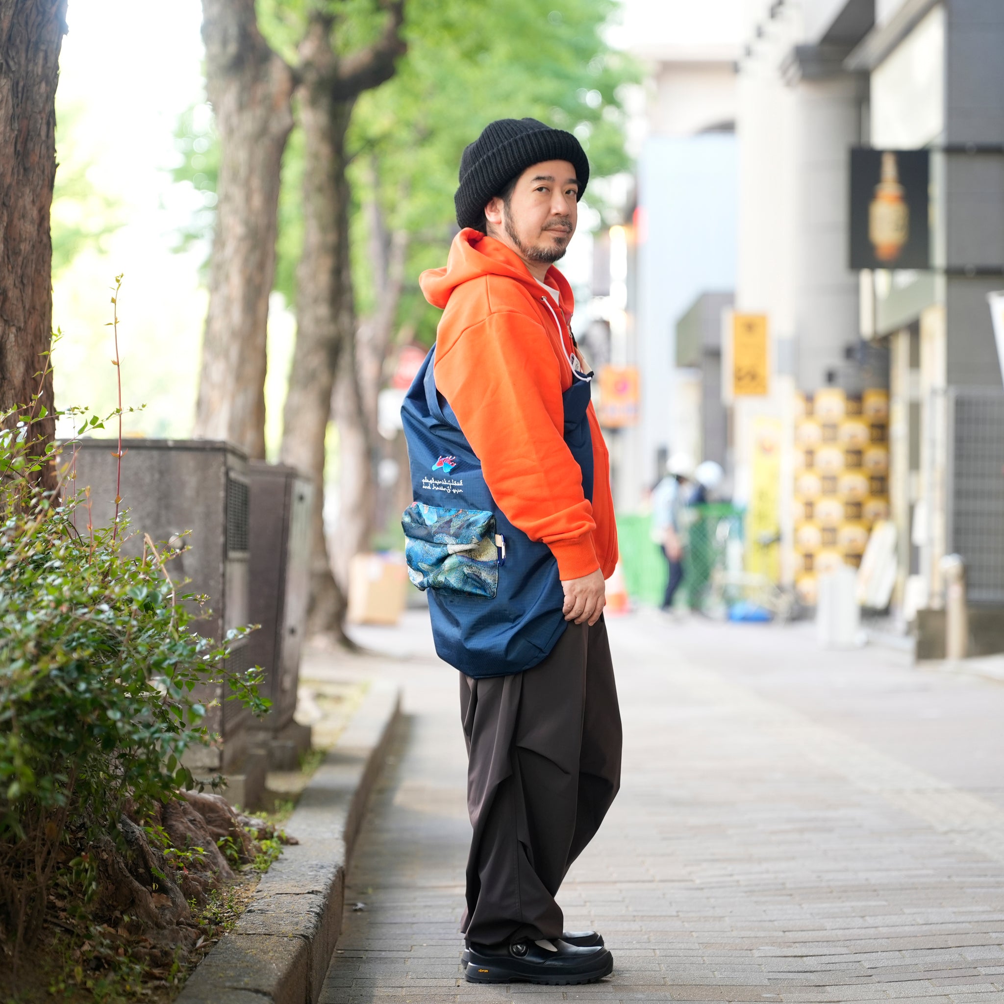 SF25SS-24_Blue | KESA Big Roll Bag | Color:Blue【STOF_ストフ】
