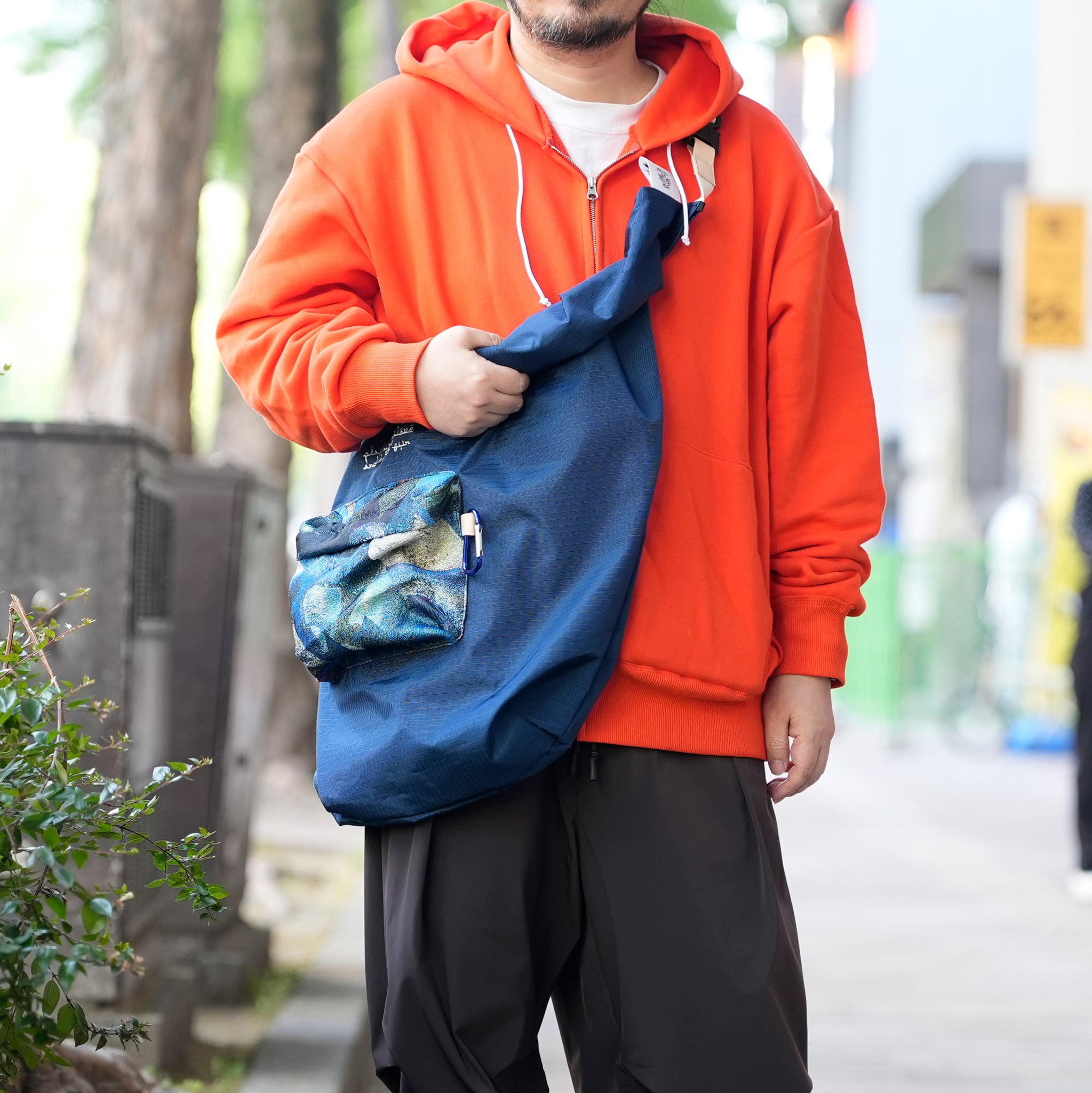 SF25SS-24_Blue | KESA Big Roll Bag | Color:Blue【STOF_ストフ】