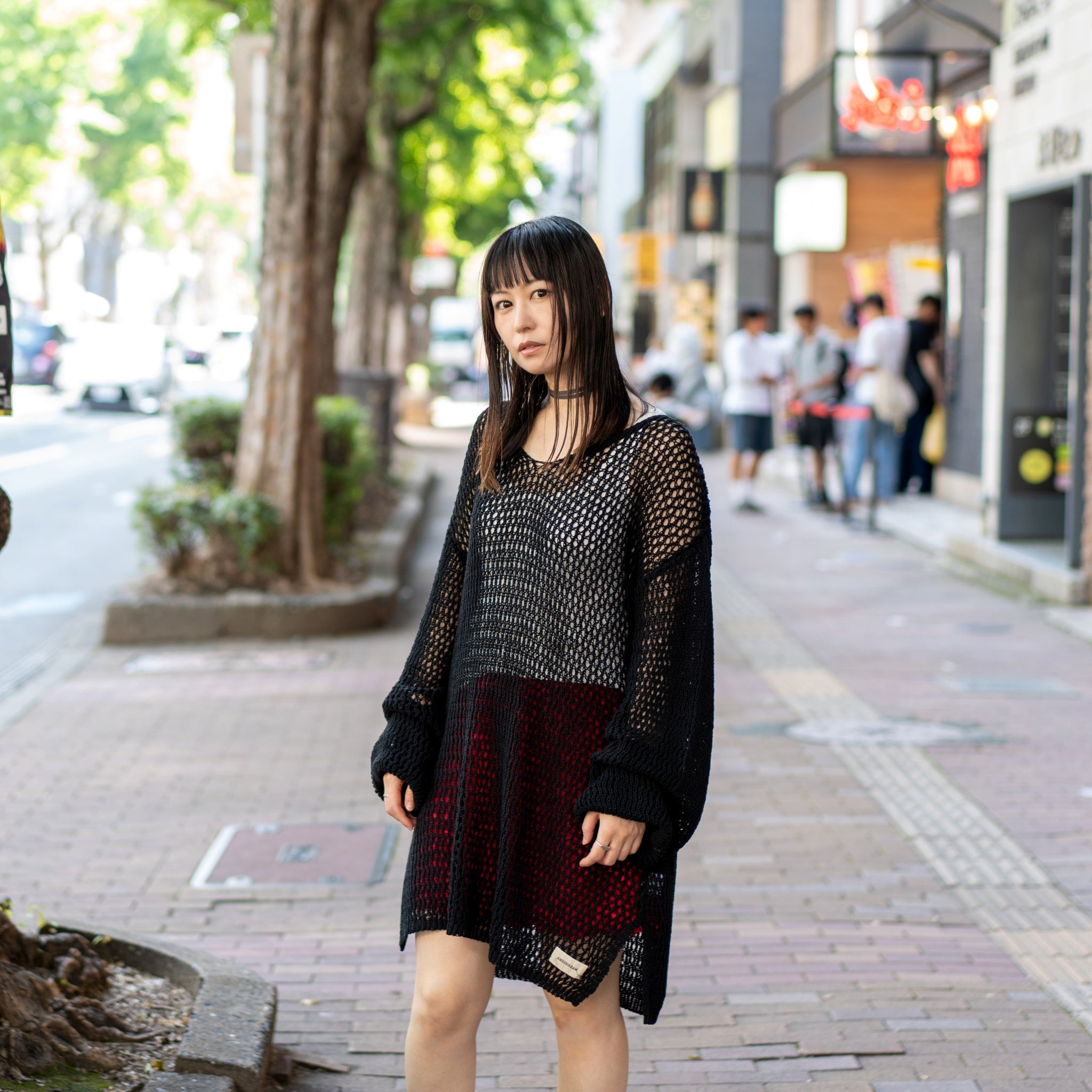 29SJ03SK428RED | Rose Plume Mini Skirt | Color:Red【SISTER JANE_シスタージェーン】【archive】