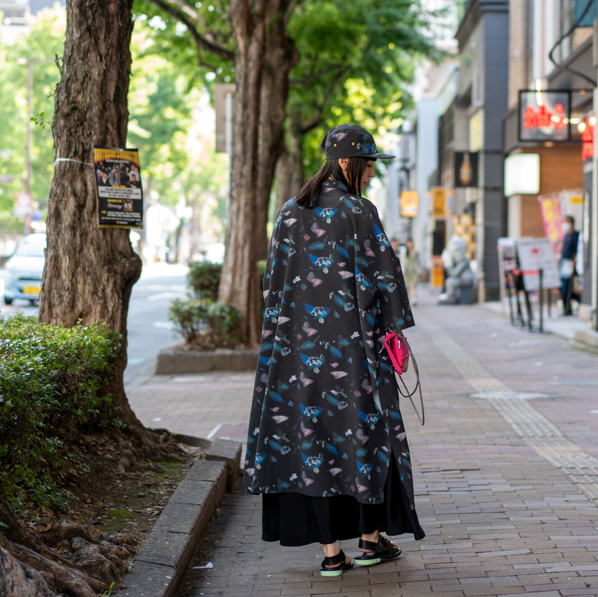 bsd24SS-08 | Poltergeist Halfsleeve Shirt | Color:Black【BEDSIDEDRAMA_ベッドサイドドラマ】【archive】