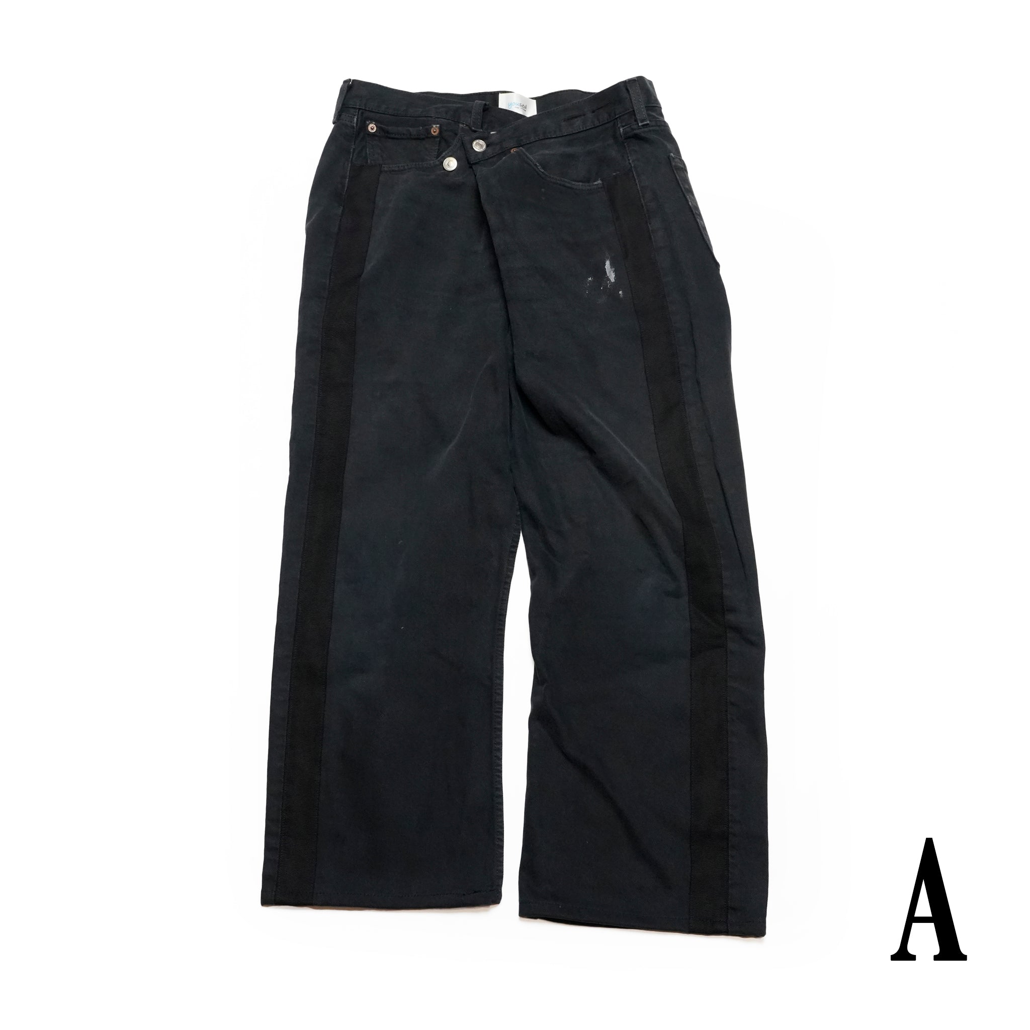 YP15TY_Blk | DEFORMED PANTS | Color:Blk【YOUSED_ユーズド】