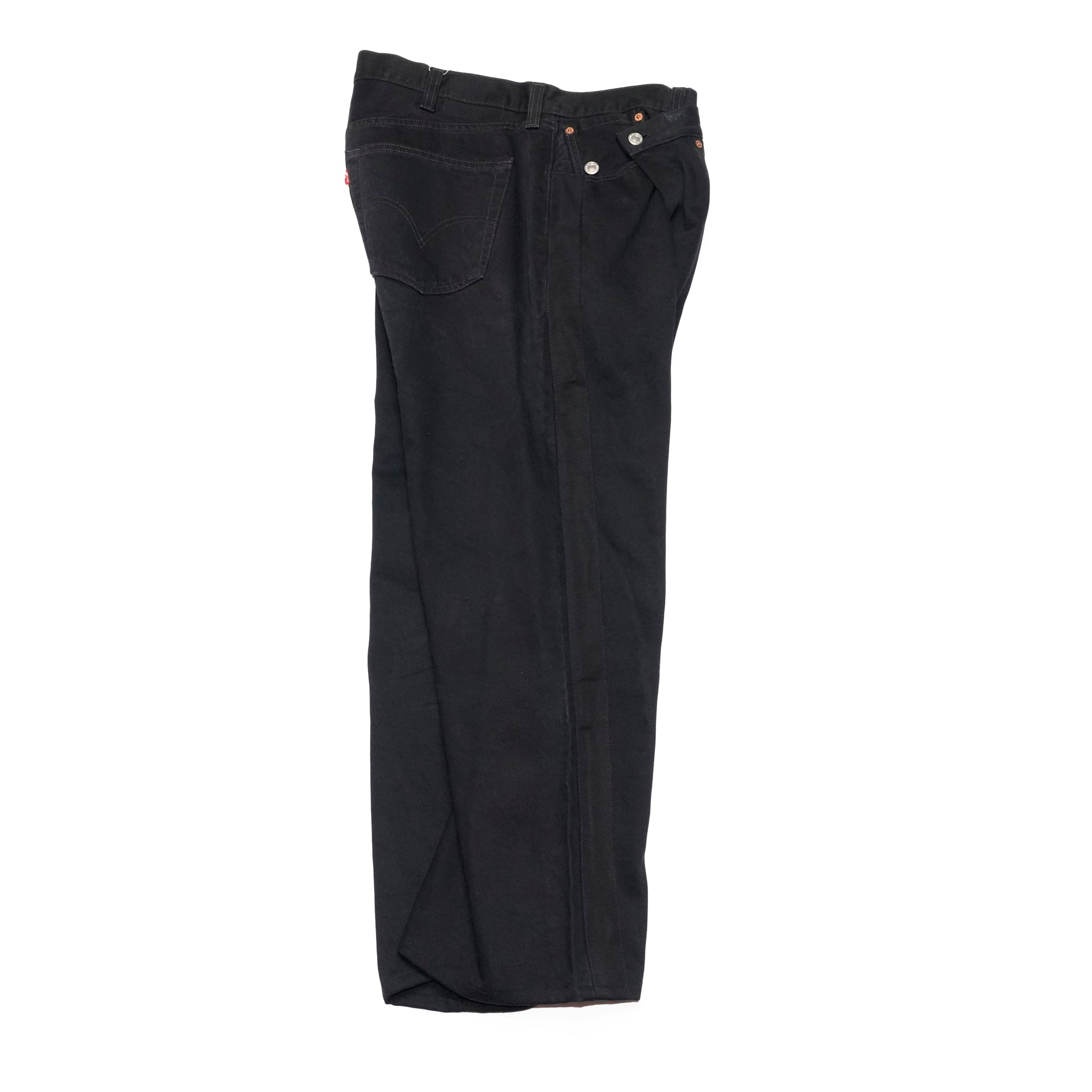 YP15TY_Blk | DEFORMED PANTS | Color:Blk【YOUSED_ユーズド】