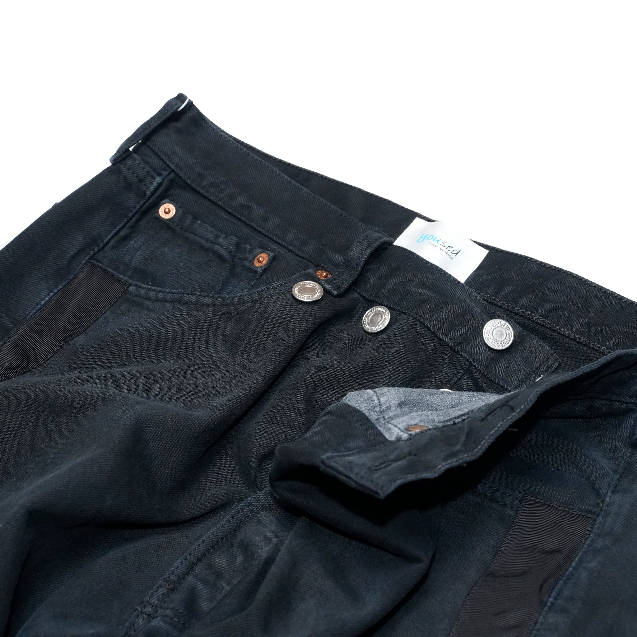 YP15TY_Blk | DEFORMED PANTS | Color:Blk【YOUSED_ユーズド】