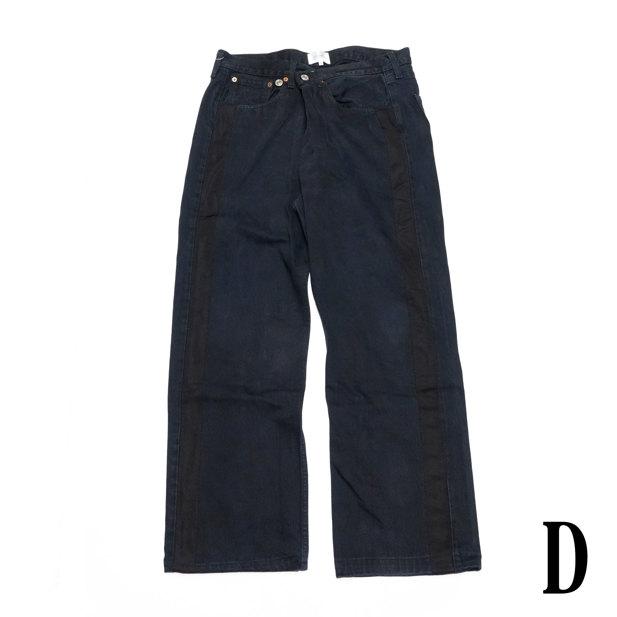 YP15TY_Blk | DEFORMED PANTS | Color:Blk【YOUSED_ユーズド】