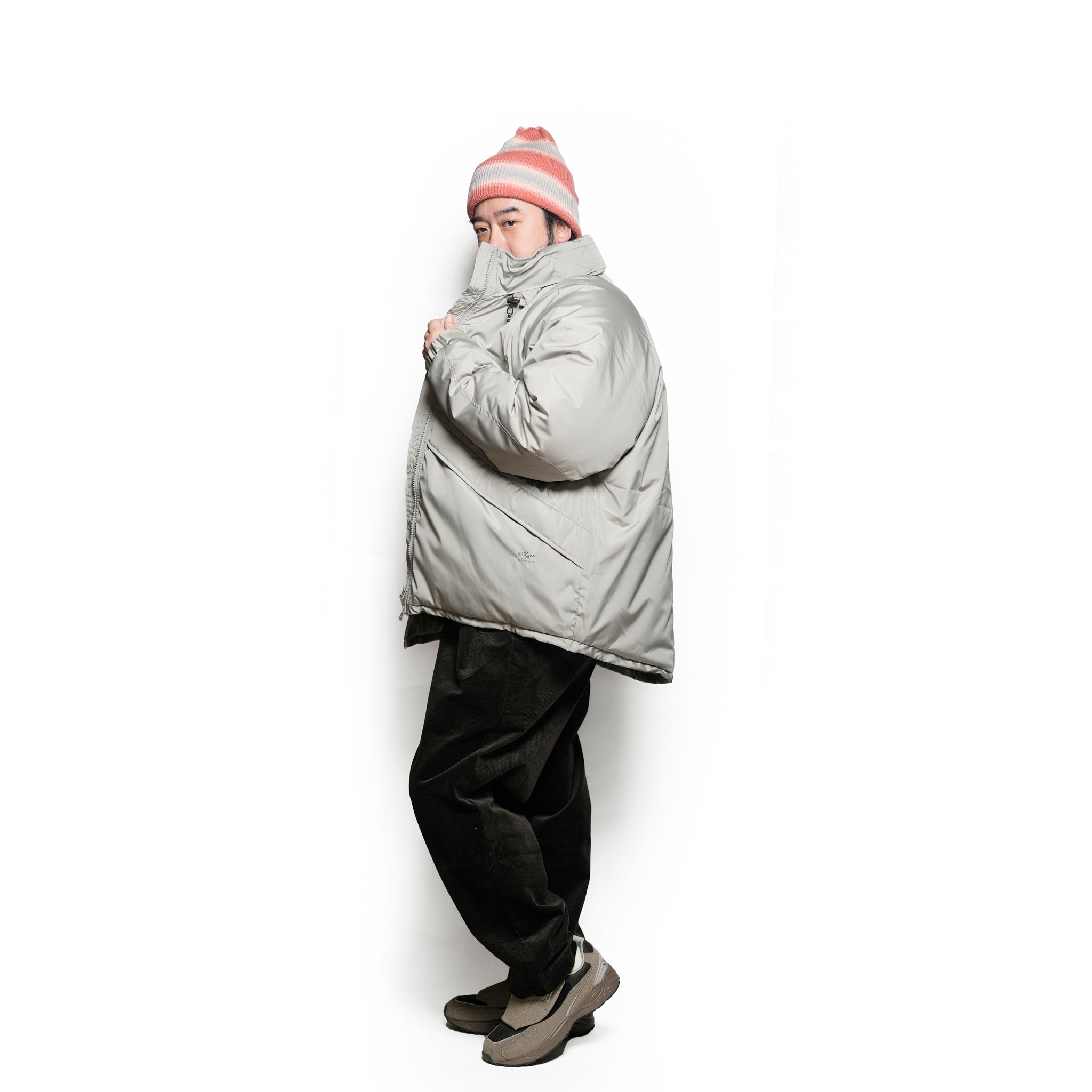 Pe Weather Padding Jacket | Color_Gray | No_am-2554006_gray【ARMY TWILL_アーミーツイル】