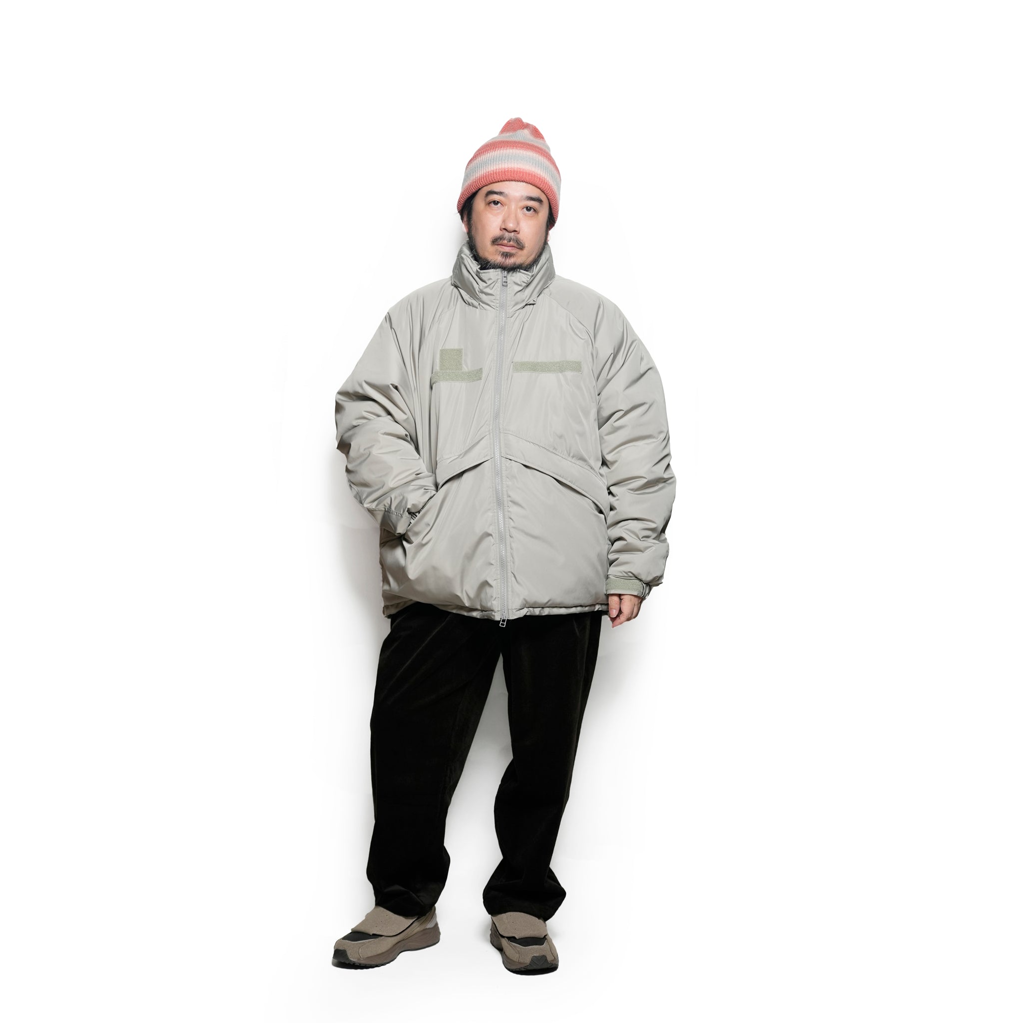 Pe Weather Padding Jacket | Color_Gray | No_am-2554006_gray【ARMY TWILL_アーミーツイル】