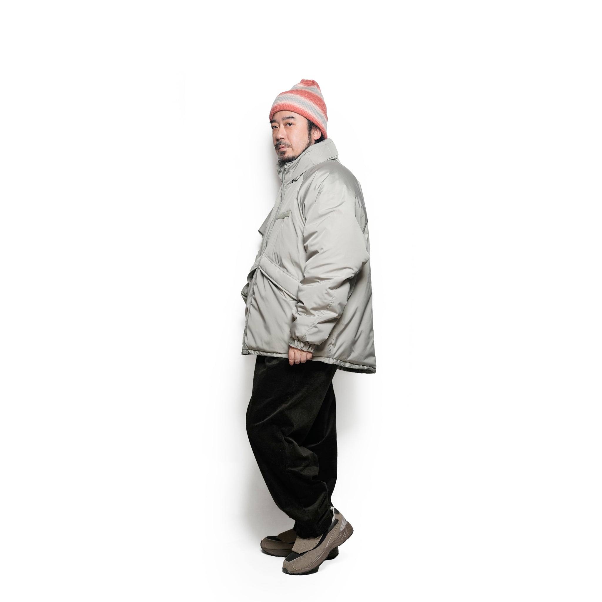 Pe Weather Padding Jacket | Color_Gray | No_am-2554006_gray【ARMY TWILL_アーミーツイル】
