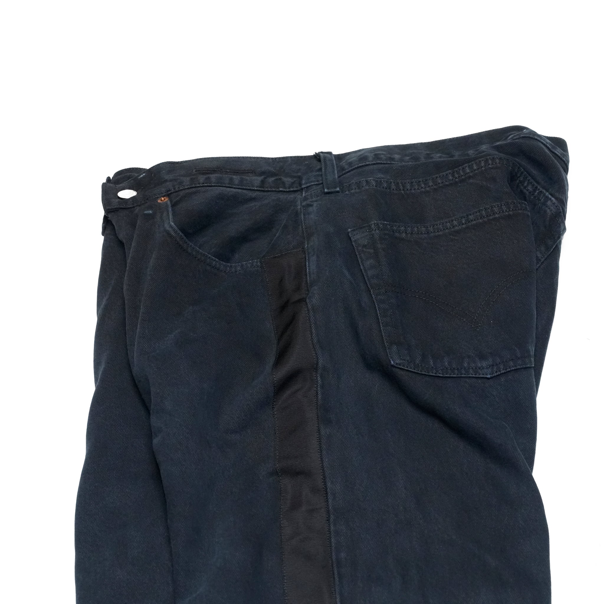 YP15TY_Blk | DEFORMED PANTS | Color:Blk【YOUSED_ユーズド】