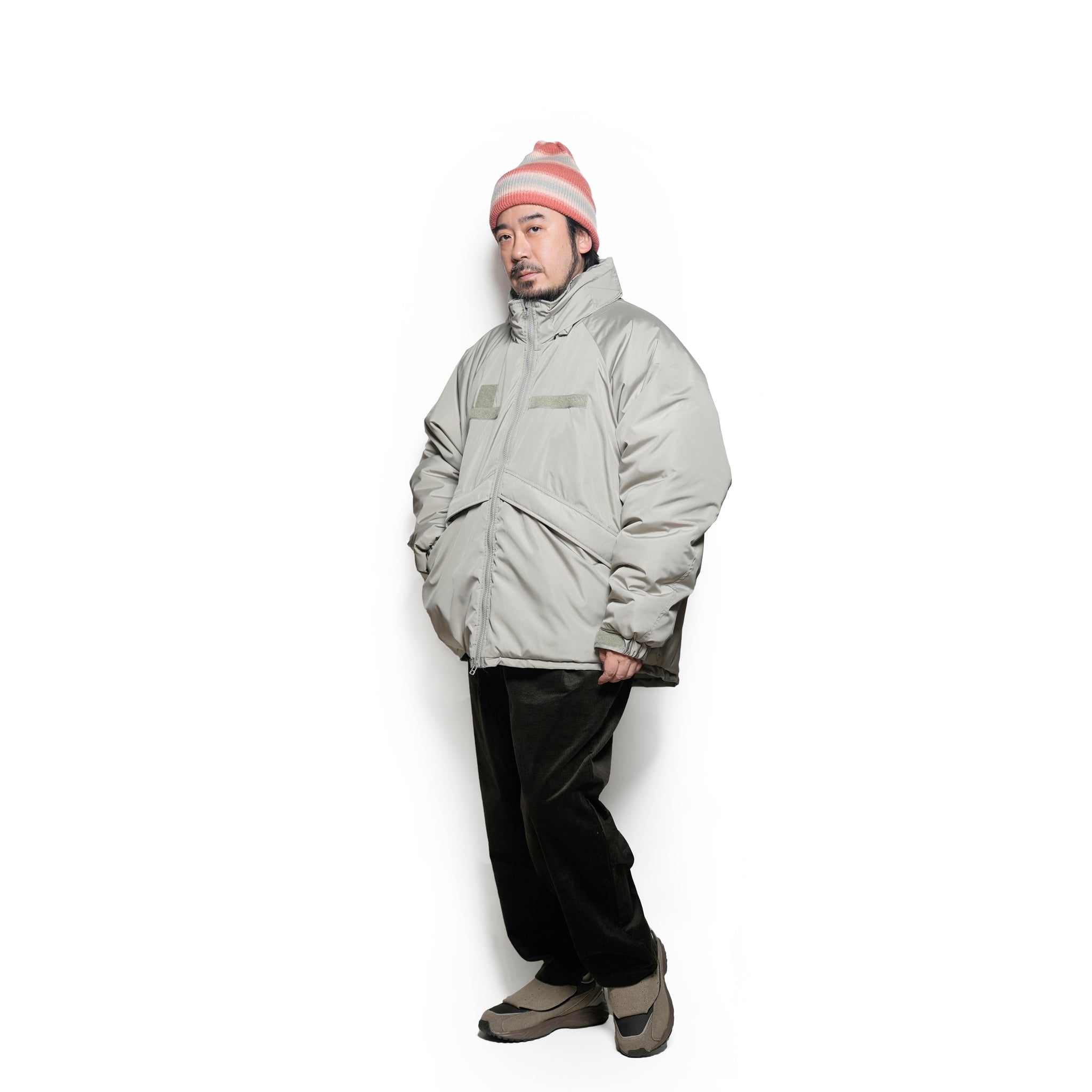 Pe Weather Padding Jacket | Color_Gray | No_am-2554006_gray【ARMY TWILL_アーミーツイル】