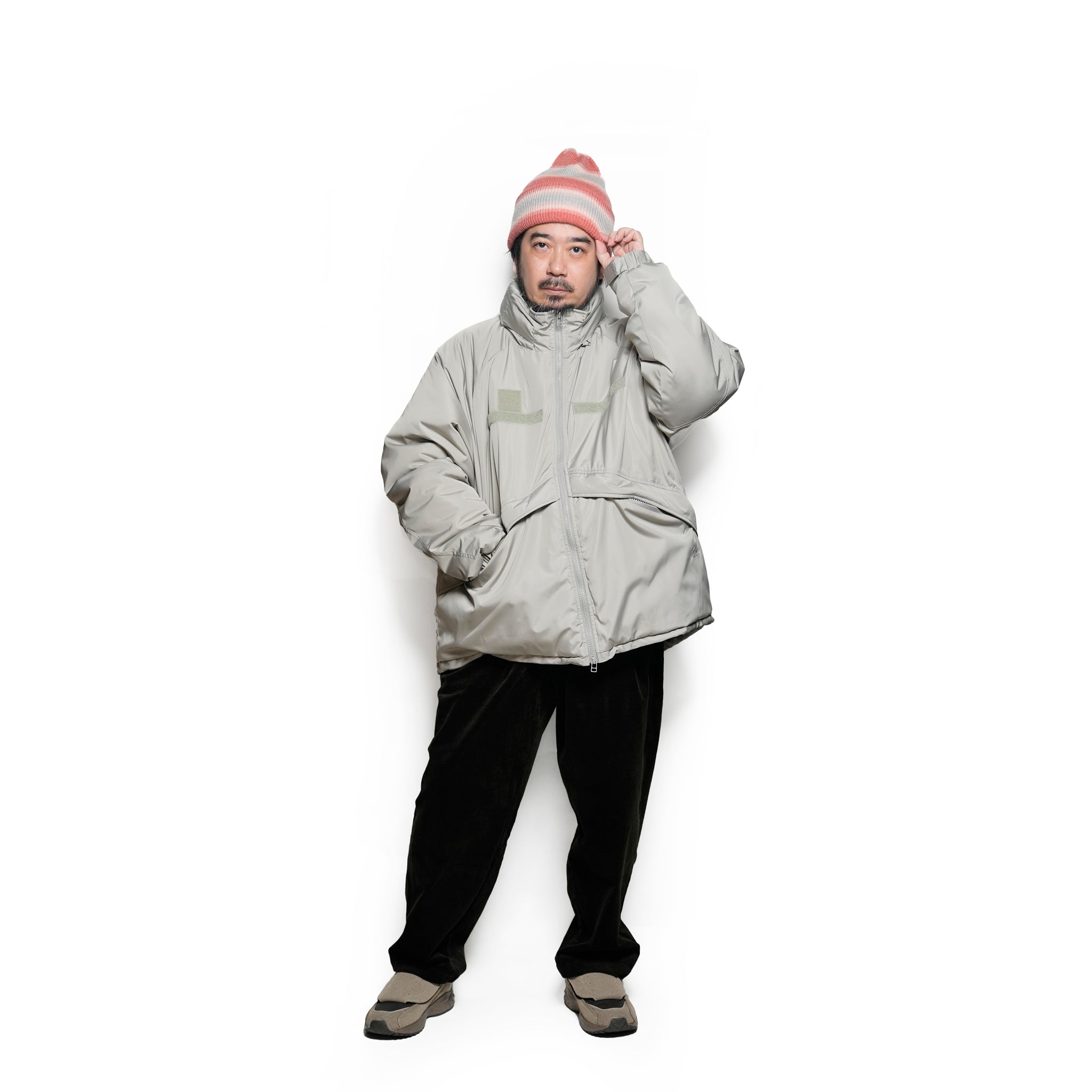 Pe Weather Padding Jacket | Color_Gray | No_am-2554006_gray【ARMY TWILL_アーミーツイル】