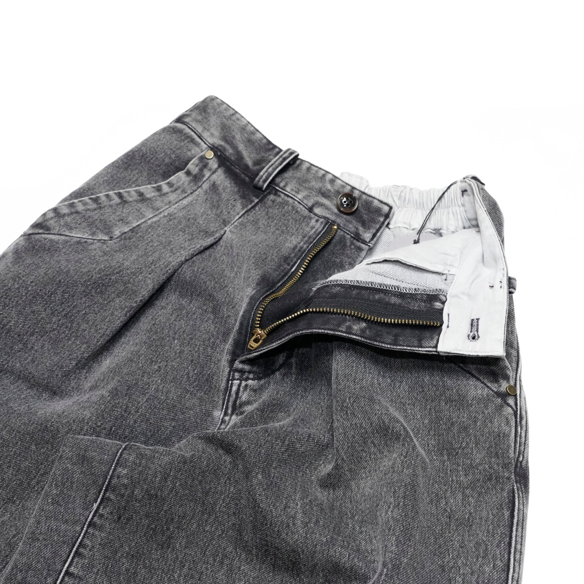 25165-9259P_gray | コクーンニットジーンズ | Color:Gray 【Garance et VioLette】【ANGELINA_アンジェリーナ】