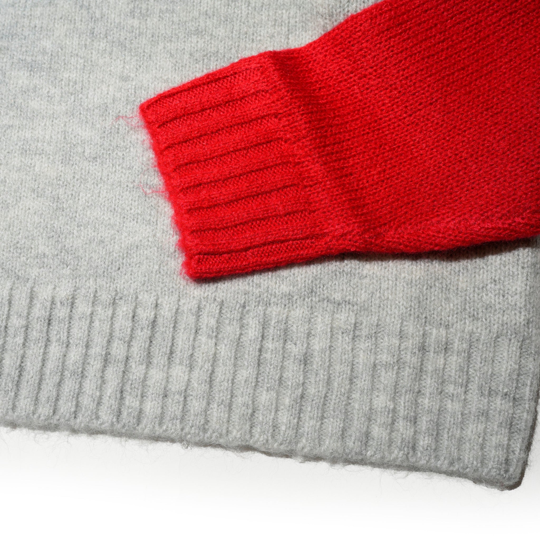 VOO-1208_ASH | VOOHAIR JUMPER | Color:Ash【VOO_ヴォー】