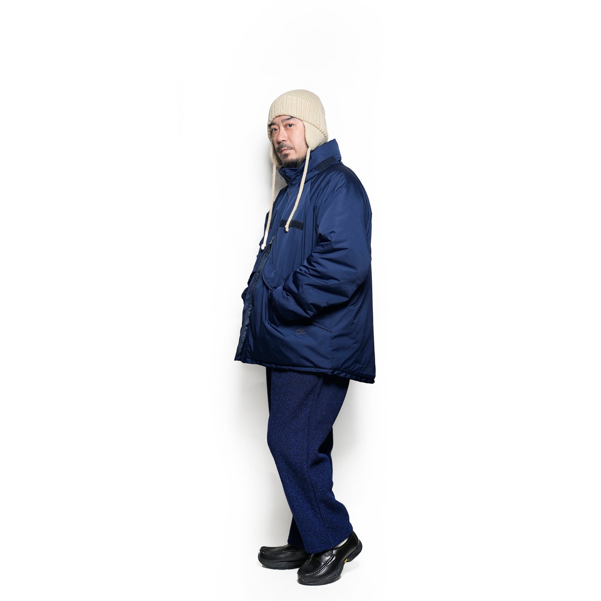 Pe Weather Padding Jacket | Color_Blue | No_am-2554006_blue【ARMY TWILL_アーミーツイル】