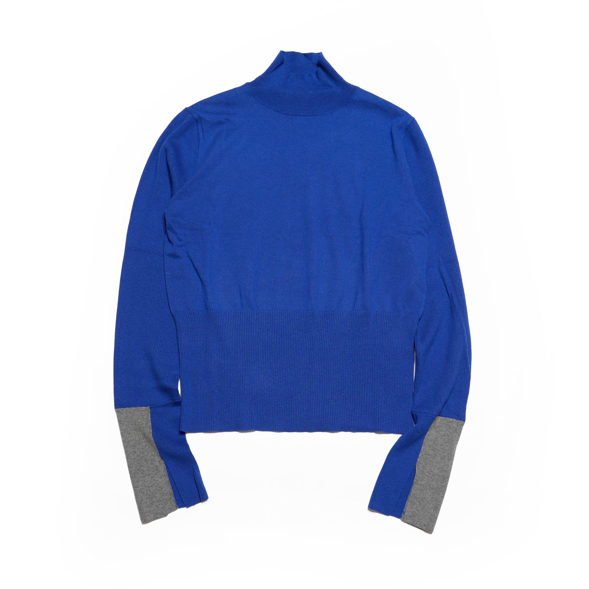 color block knit | Color_Blue | No_wht25fkn4039_bl【WHYTO_ホワイト】