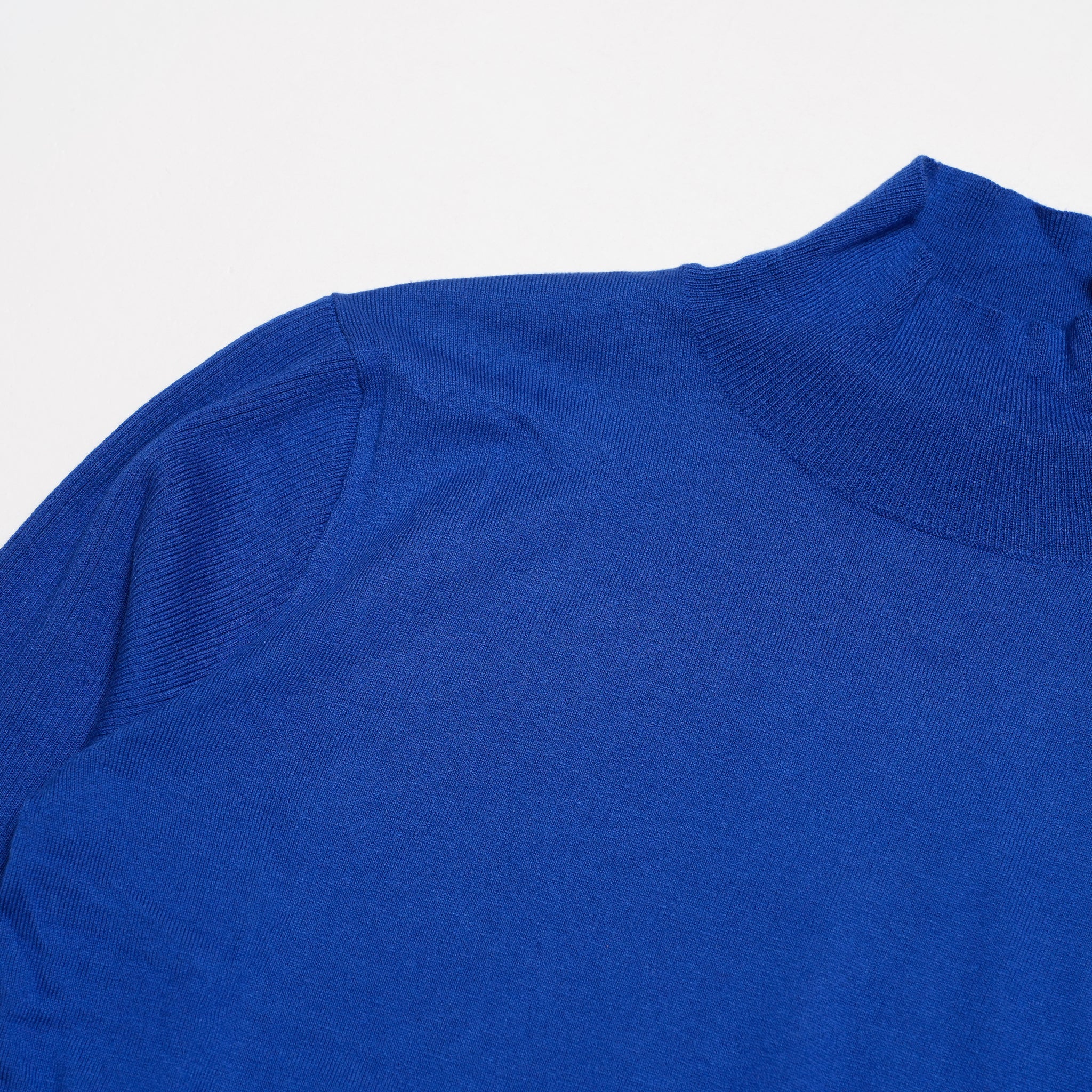 color block knit | Color_Blue | No_wht25fkn4039_bl【WHYTO_ホワイト】