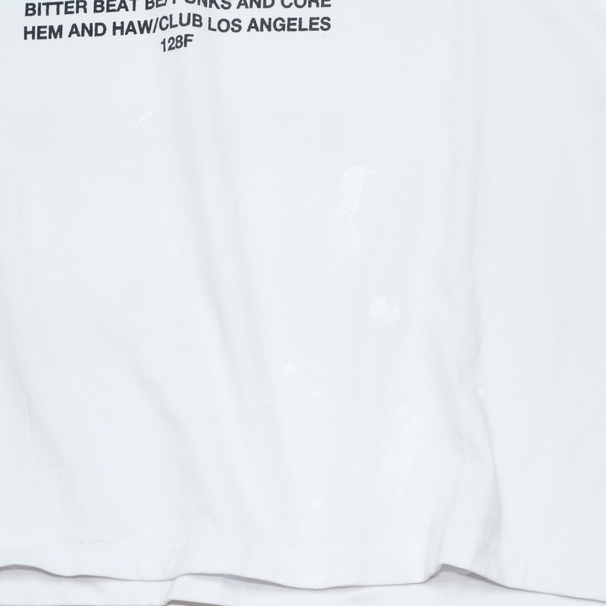 25#03-1010-0_Bikini Cut | 18/-white tube tee | Color:Bikini Cut【MINAMI ANDERSON_ミナミアンダーソン】【入荷予定アイテム・入荷連絡可能】