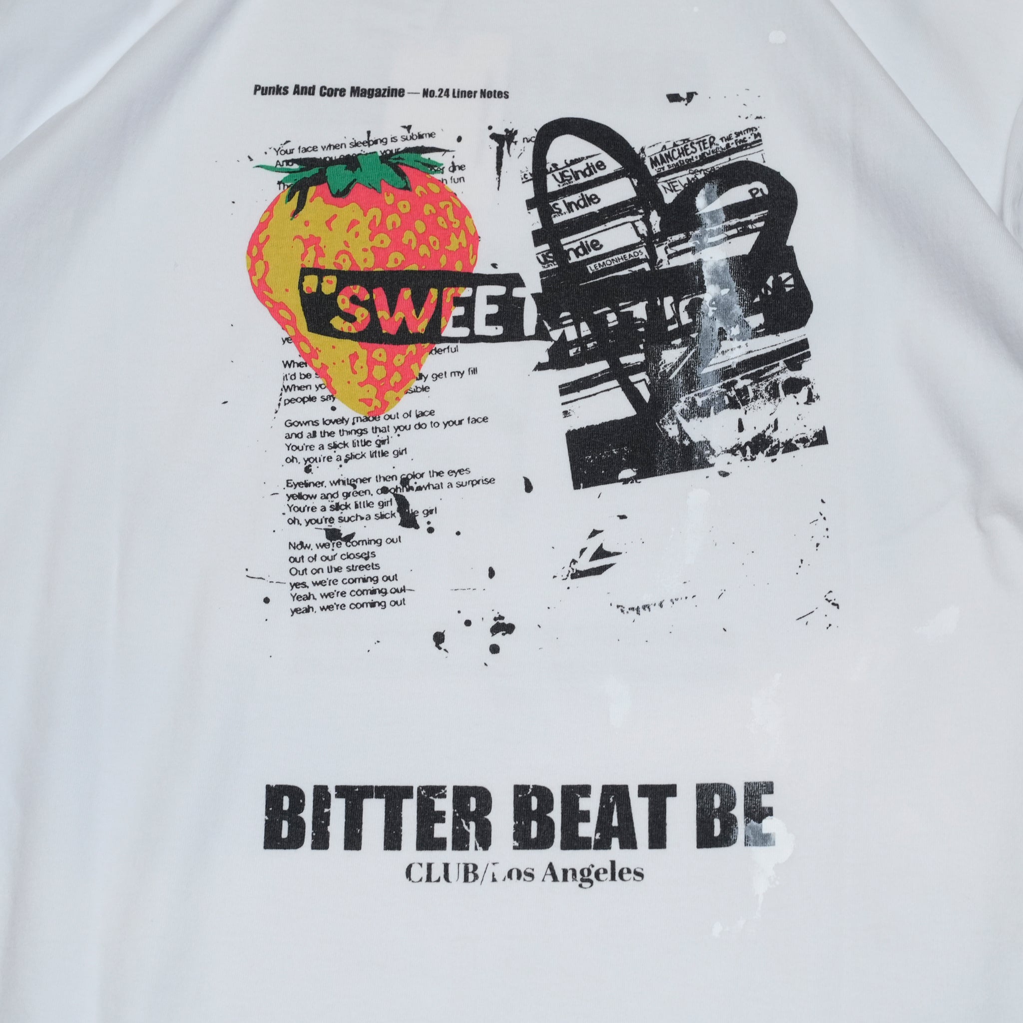 25#03-1010-0_Bikini Cut | 18/-white tube tee | Color:Bikini Cut【MINAMI ANDERSON_ミナミアンダーソン】【入荷予定アイテム・入荷連絡可能】