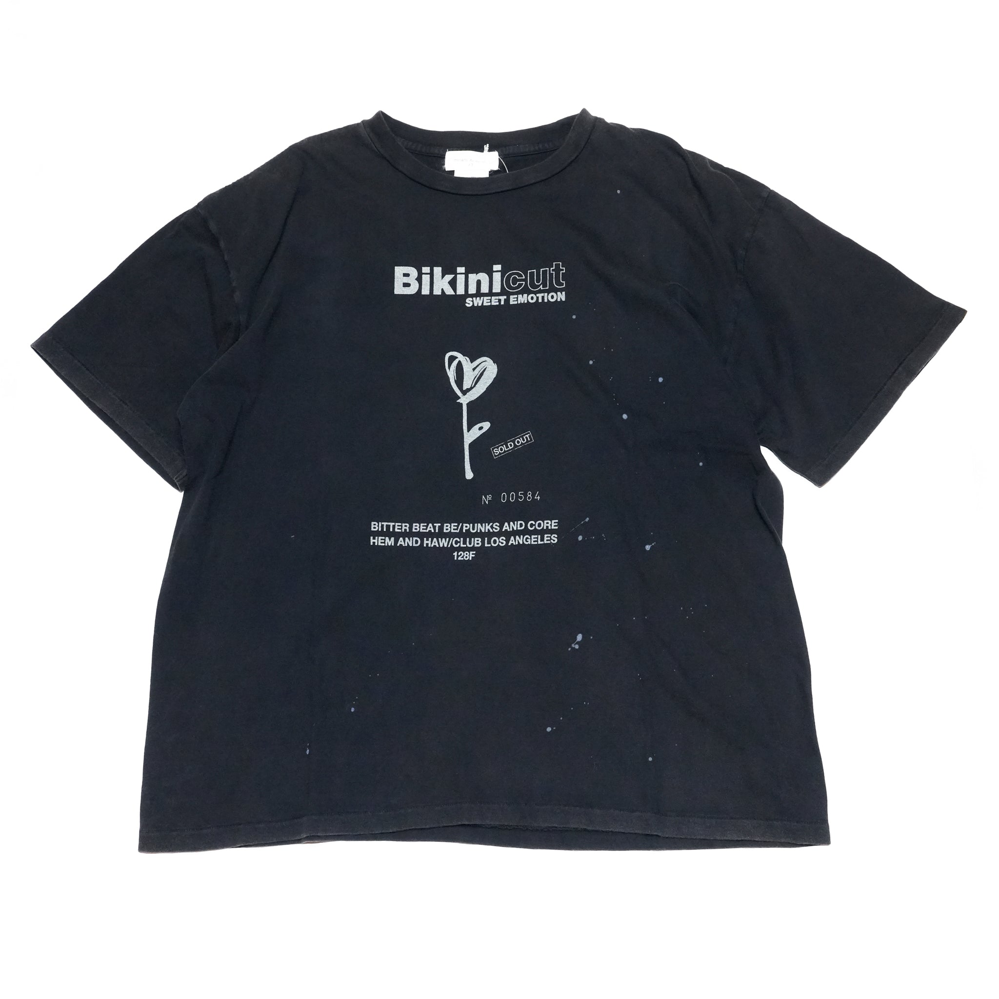 25#03-2010-0_Bikini Cut | 18/-black tube tee | Color:Bikini Cut【MINAMI ANDERSON_ミナミアンダーソン】【入荷予定アイテム・入荷連絡可能】