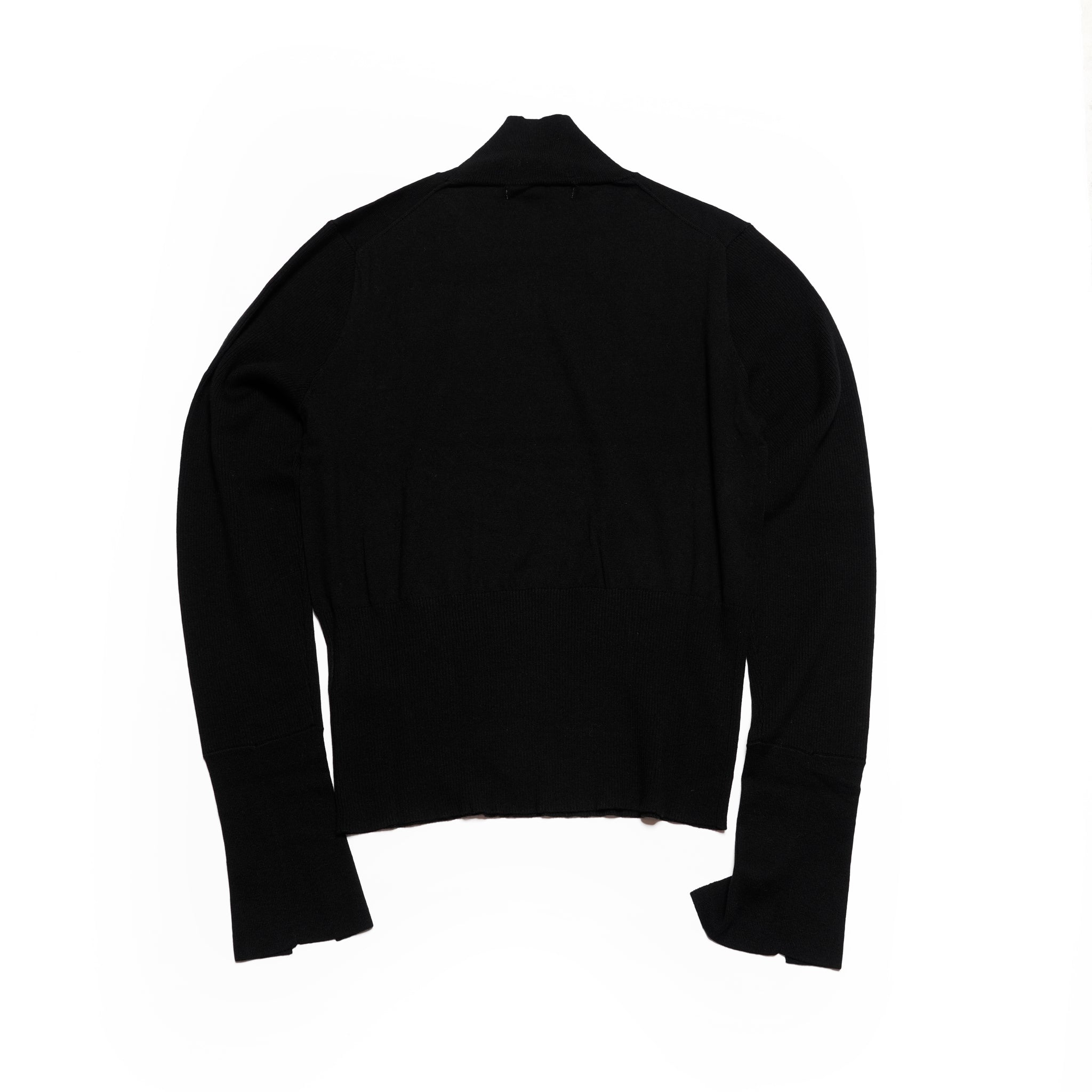 color block knit | Color_Black | No_wht25fkn4039_bk【WHYTO_ホワイト】