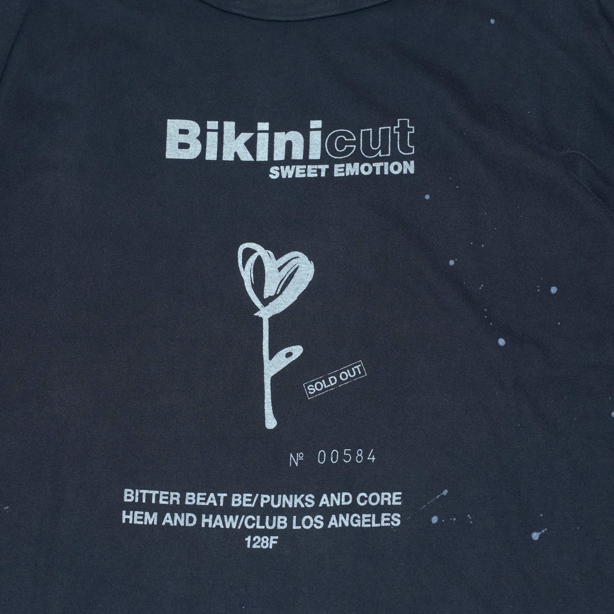 25#03-2010-0_Bikini Cut | 18/-black tube tee | Color:Bikini Cut【MINAMI ANDERSON_ミナミアンダーソン】【入荷予定アイテム・入荷連絡可能】