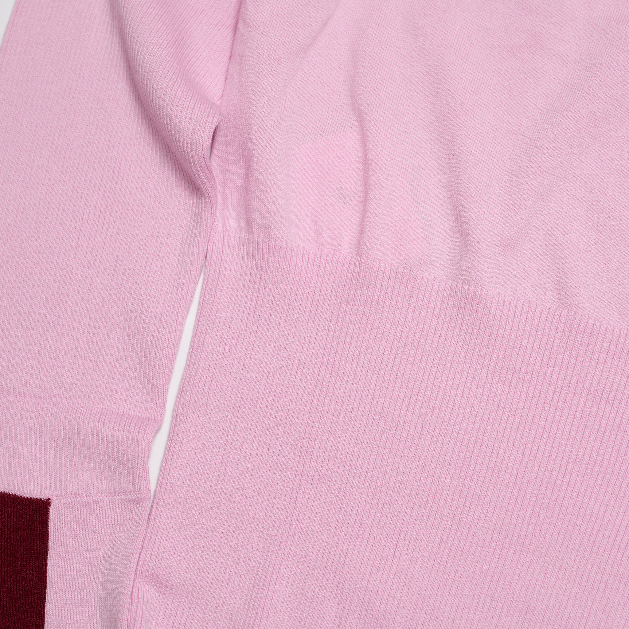 color block knit | Color_Light Pink | No_wht25fkn4039_ltpink【WHYTO_ホワイト】