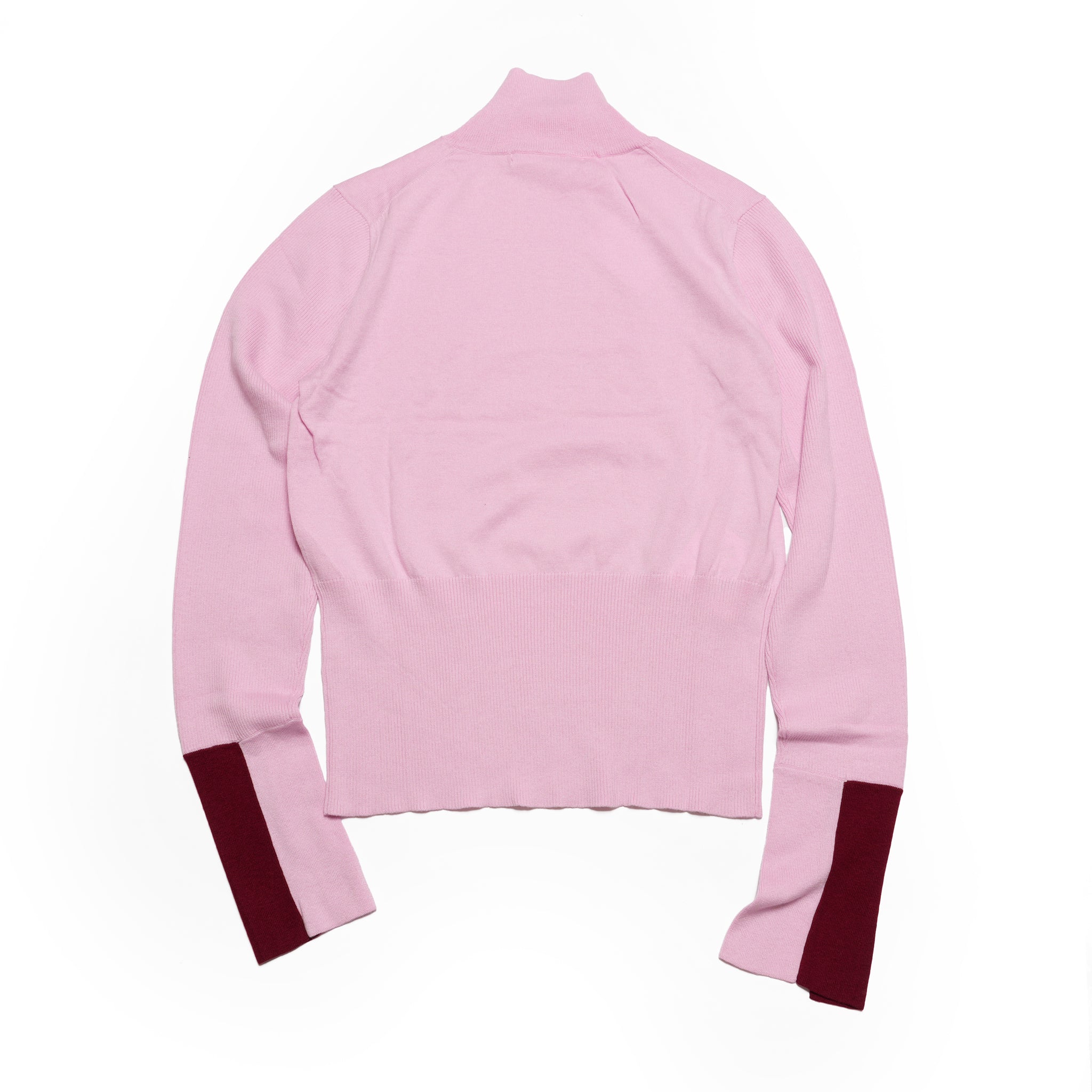 color block knit | Color_Light Pink | No_wht25fkn4039_ltpink【WHYTO_ホワイト】