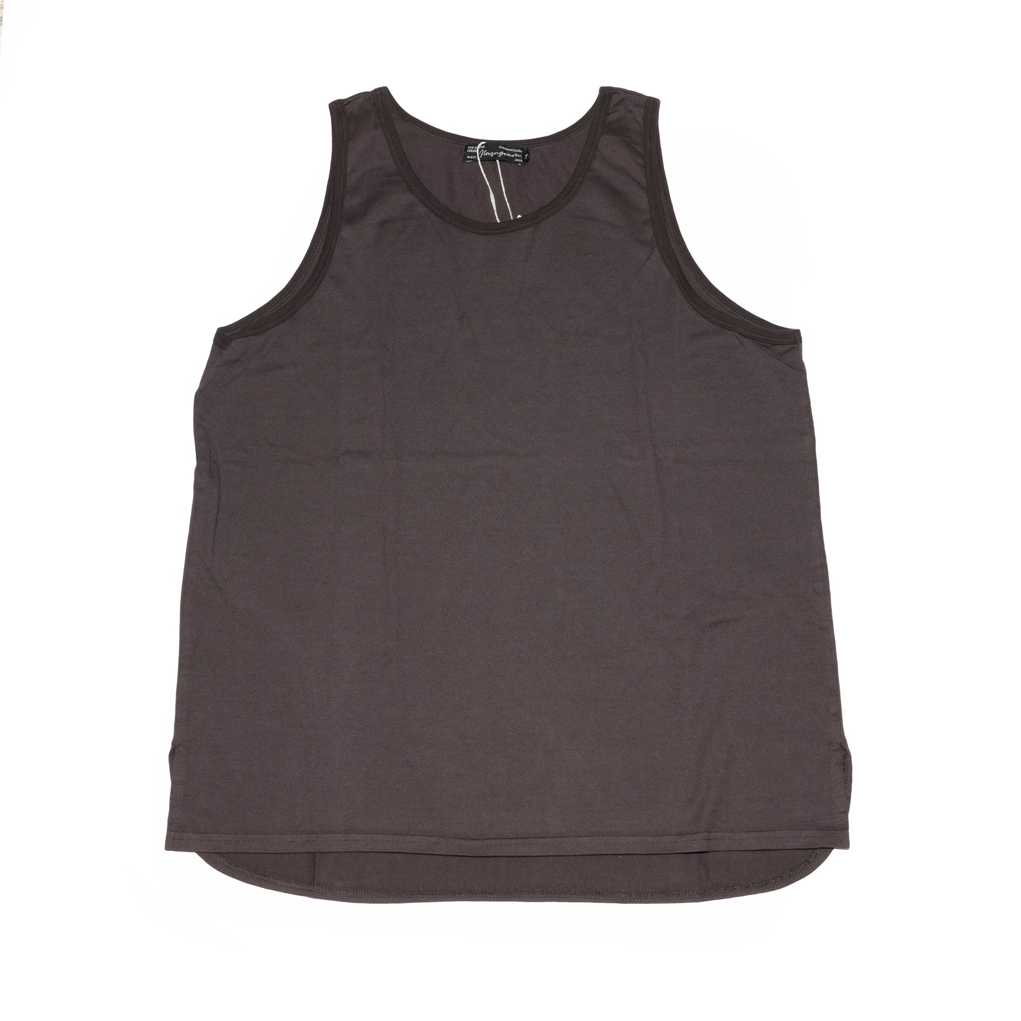 C0713908_01-GRAGE | ESSENTIAL TANKTOP | Color:01-Grage / 02-Charcoal / 03-Smoke Pink【NASNGWAM_ナスングワム】【ネコポス選択可能】