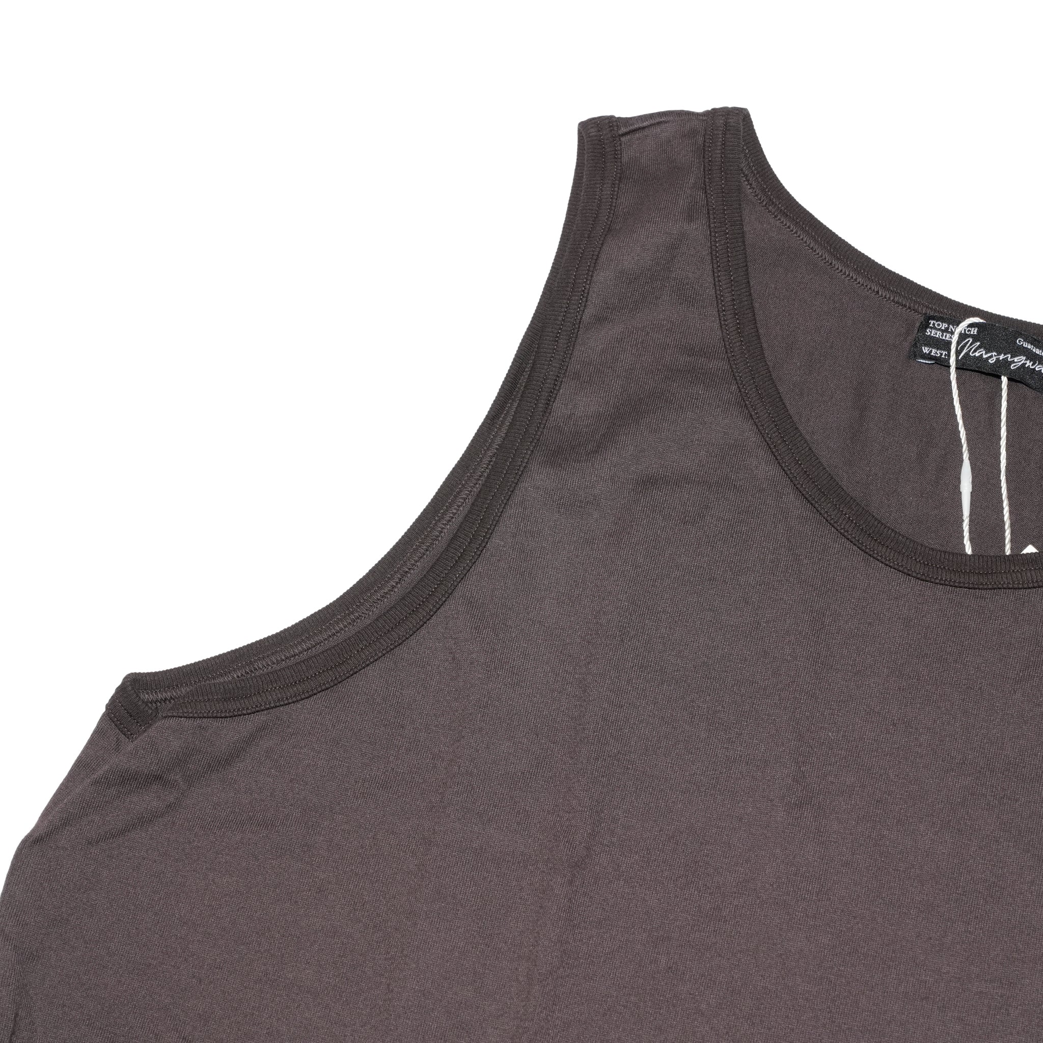 C0713908_01-GRAGE | ESSENTIAL TANKTOP | Color:01-Grage / 02-Charcoal / 03-Smoke Pink【NASNGWAM_ナスングワム】【ネコポス選択可能】