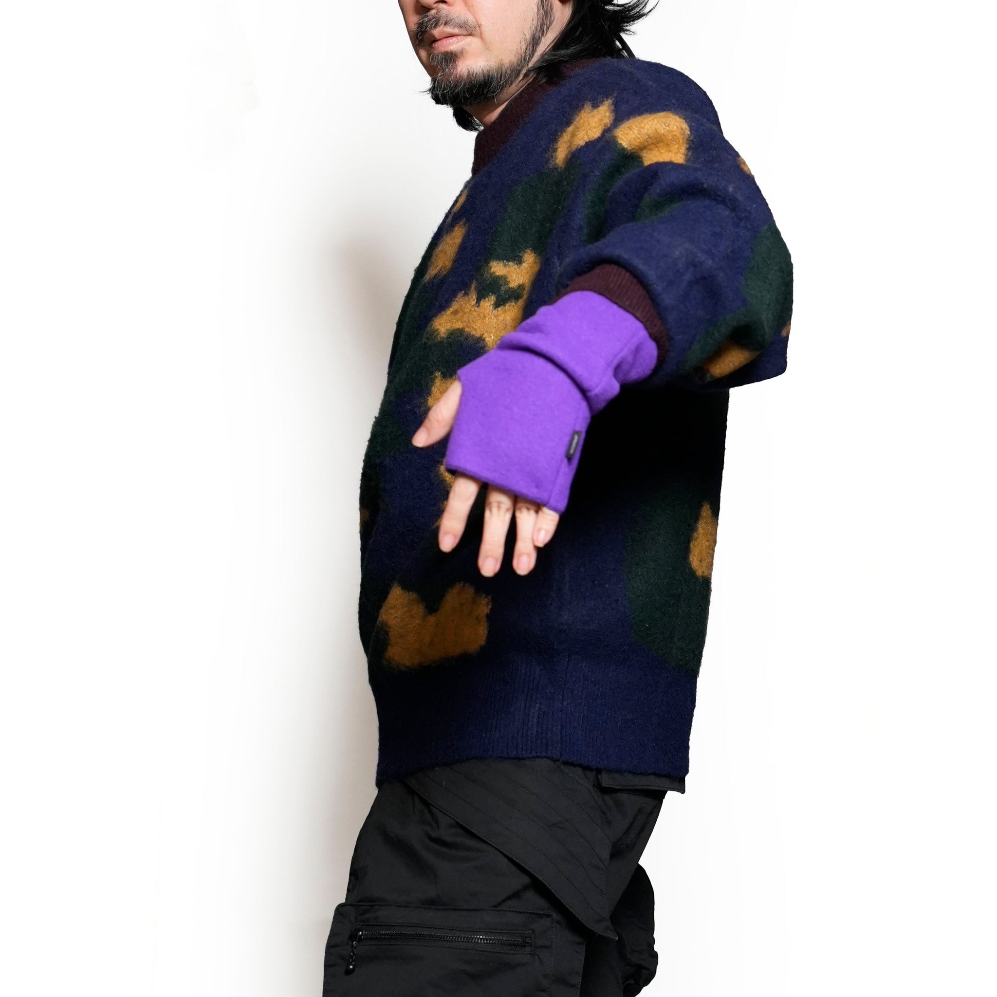 Fingerless Gloves | Color:Hot Pink/Neon Yellow/Navy/Purple【WRISTIES】【ネコポス選択可能】