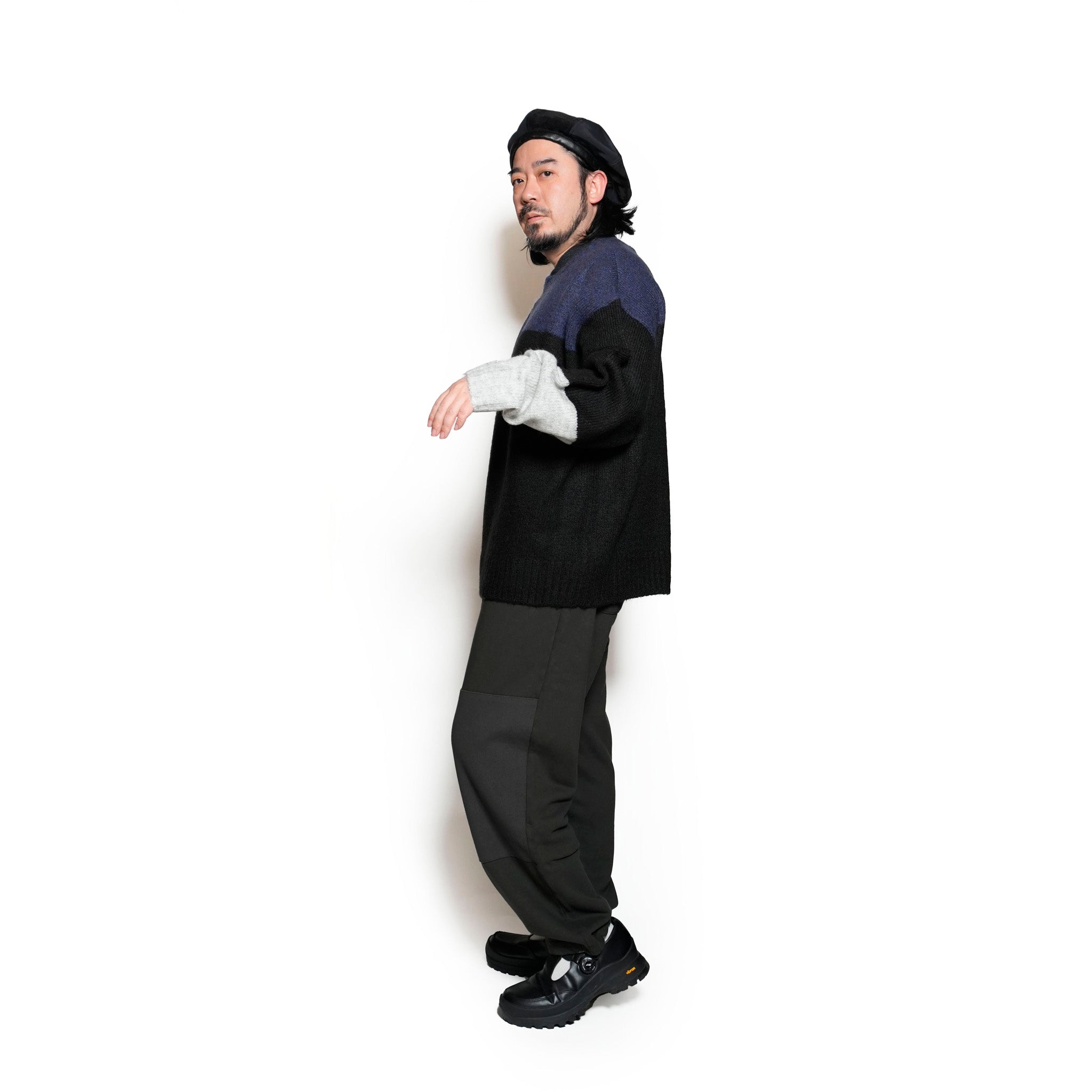 VOO-1208_BLACK | VOOHAIR JUMPER | Color:Black【VOO_ヴォー】