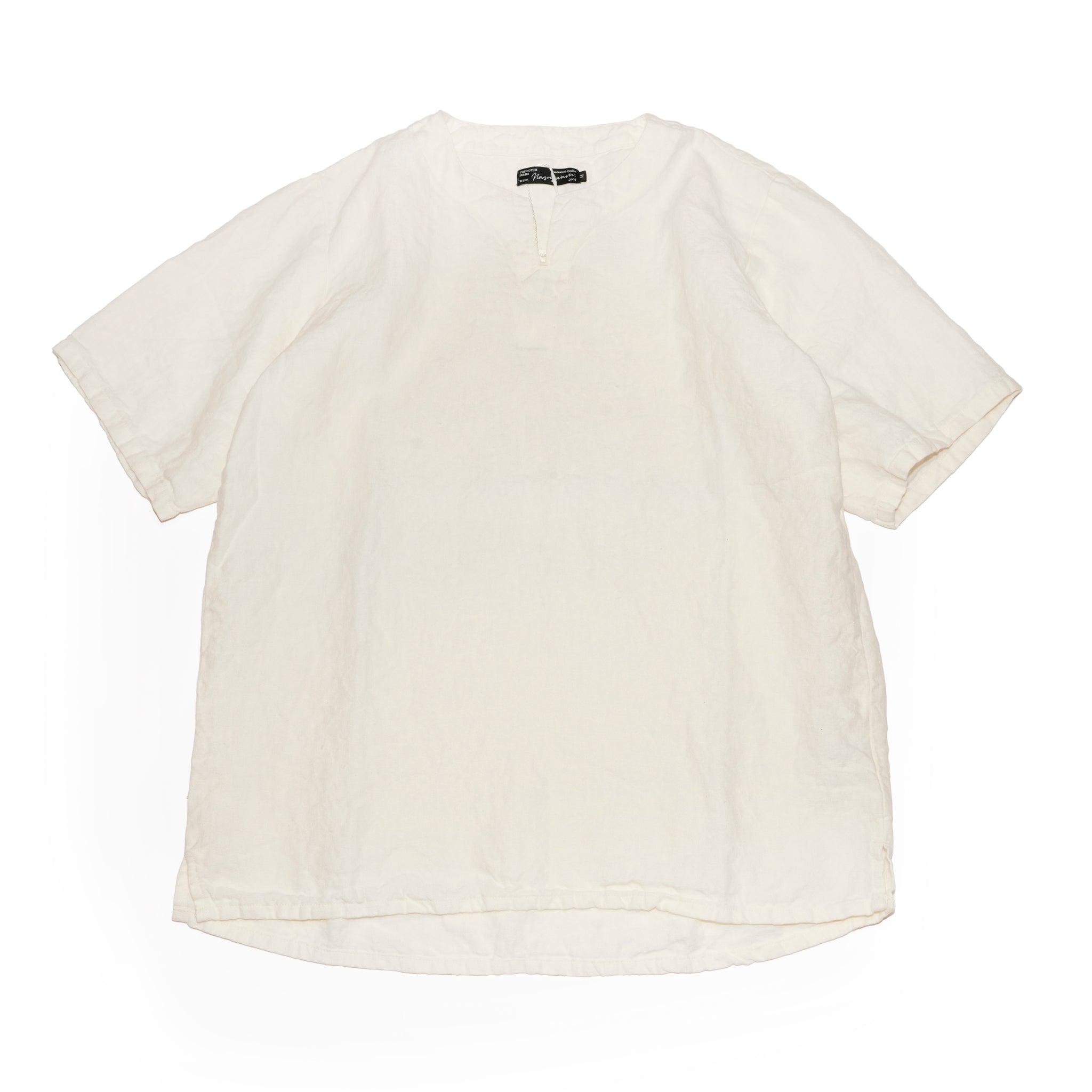 LIBERTY SHIRTS | Color:01-Natural | S0704101_01-NATURAL / 02-NAVY【NASNGWAM_ナスングワム】