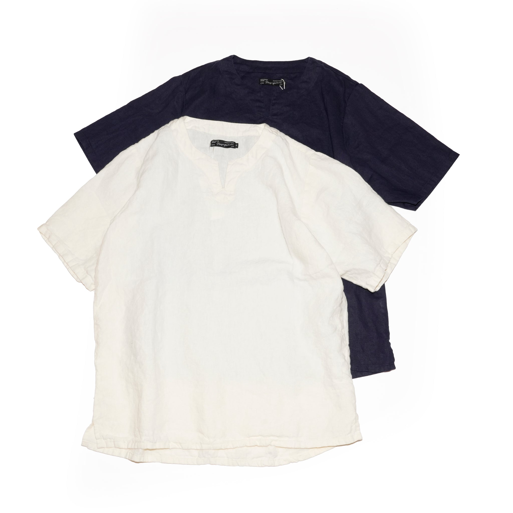 LIBERTY SHIRTS | Color:01-Natural | S0704101_01-NATURAL / 02-NAVY【NASNGWAM_ナスングワム】