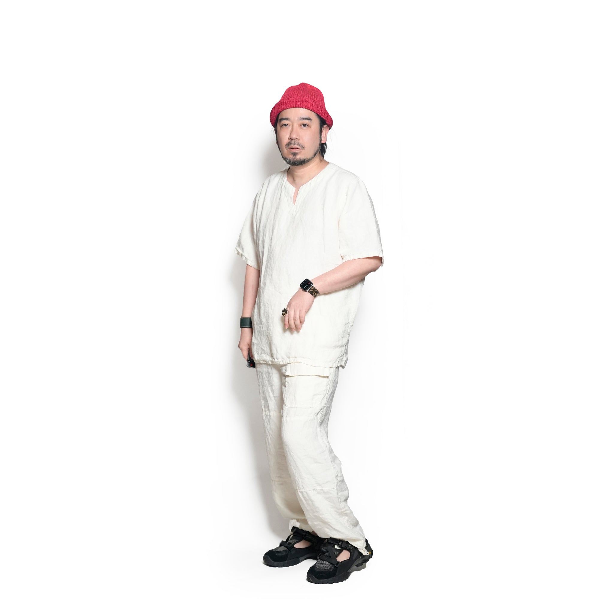 LIBERTY PANTS | Color:01-Natural / 02-Navy / 02-Navy P0705301_01-NATURAL 【NASNGWAM_ナスングワム】