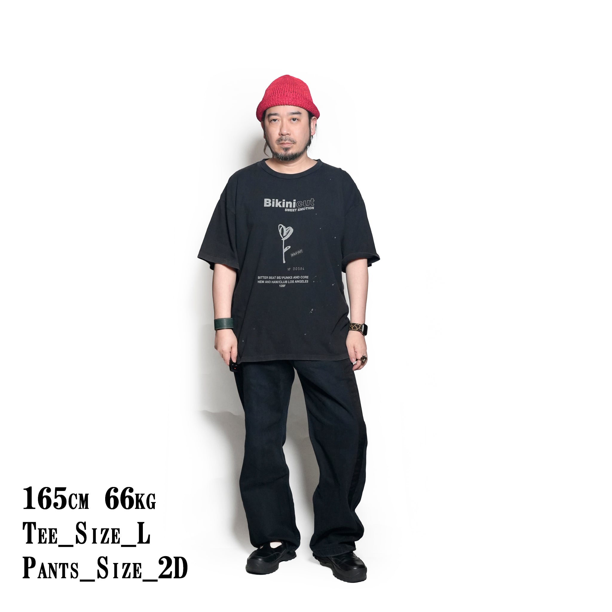 25#03-2010-0_Bikini Cut | 18/-black tube tee | Color:Bikini Cut【MINAMI ANDERSON_ミナミアンダーソン】【入荷予定アイテム・入荷連絡可能】