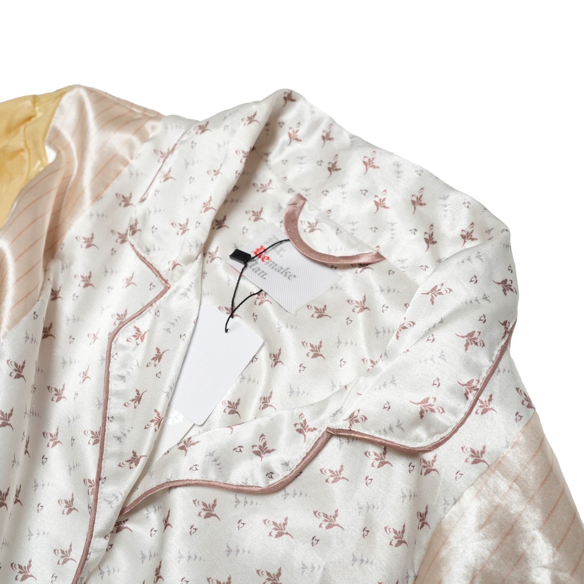 MR-2402674C | リメイクパジャマシャツ | Color:Multi_C | Size:2【Mr. Remake Man】【REMAKE MODEM DESIGN_モデムデザイン】