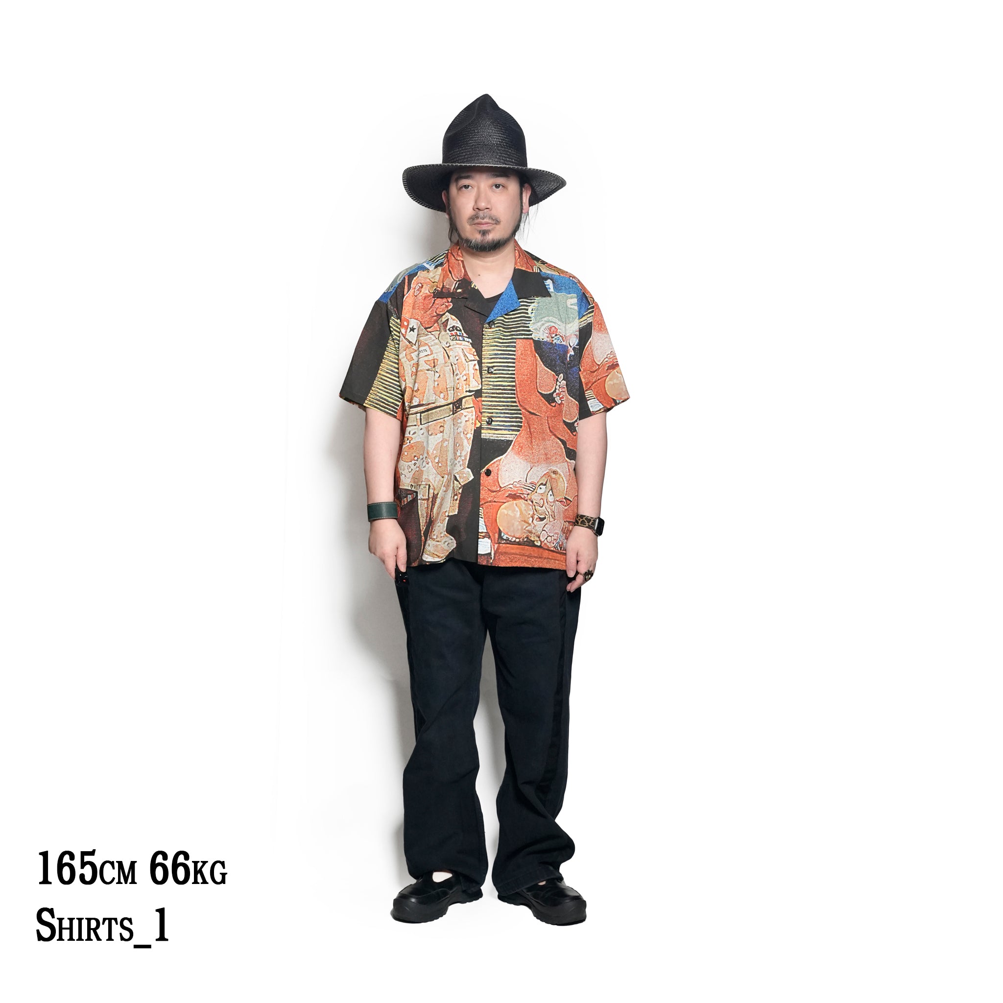 Pla25sst02_Print | Erotic shirt | Color:Print【PLATEAU STUDIO_プラトー スタジオ】