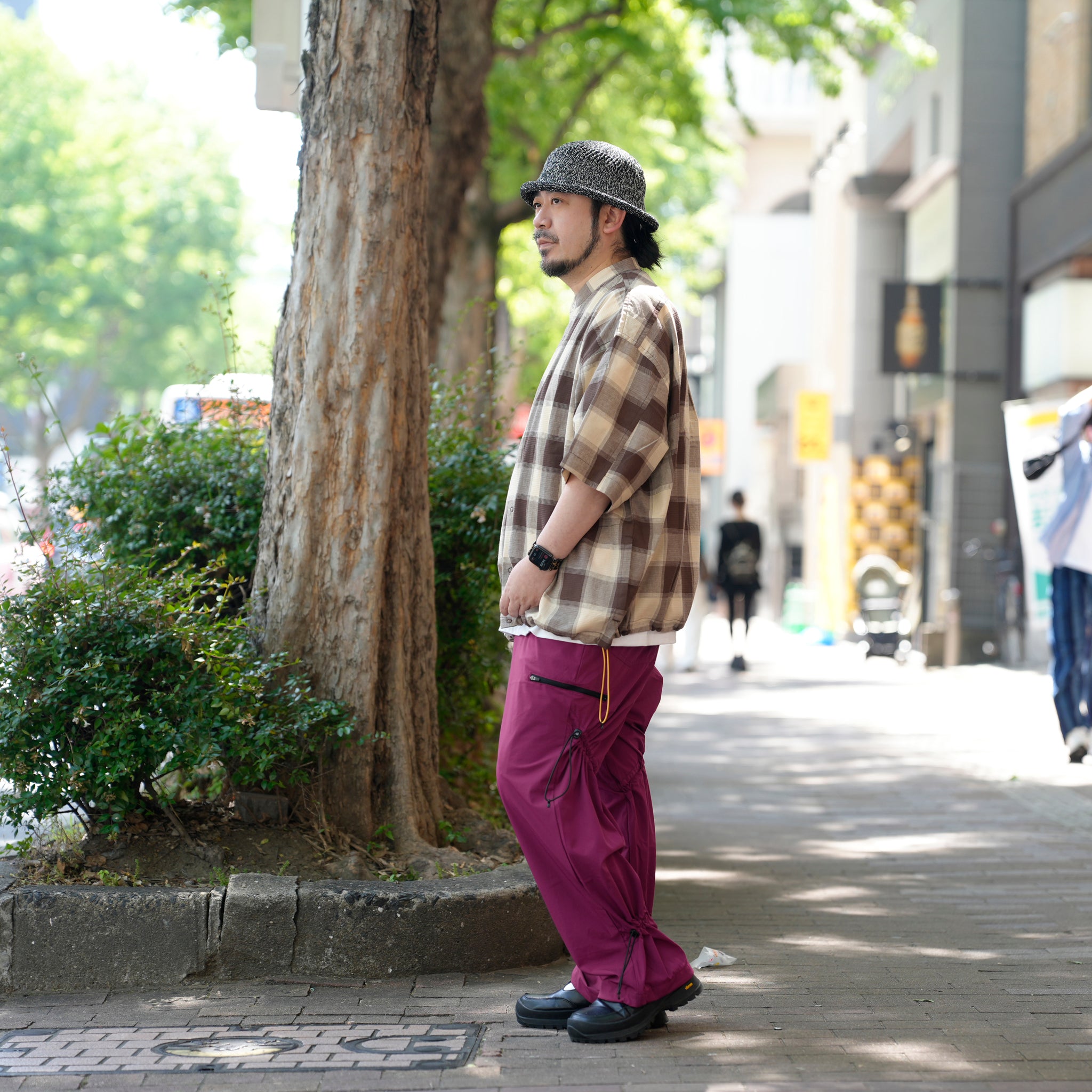 IAGGO | Color_Plum | No_klm25spt1137_plum【KELEN MEN_ケレン】