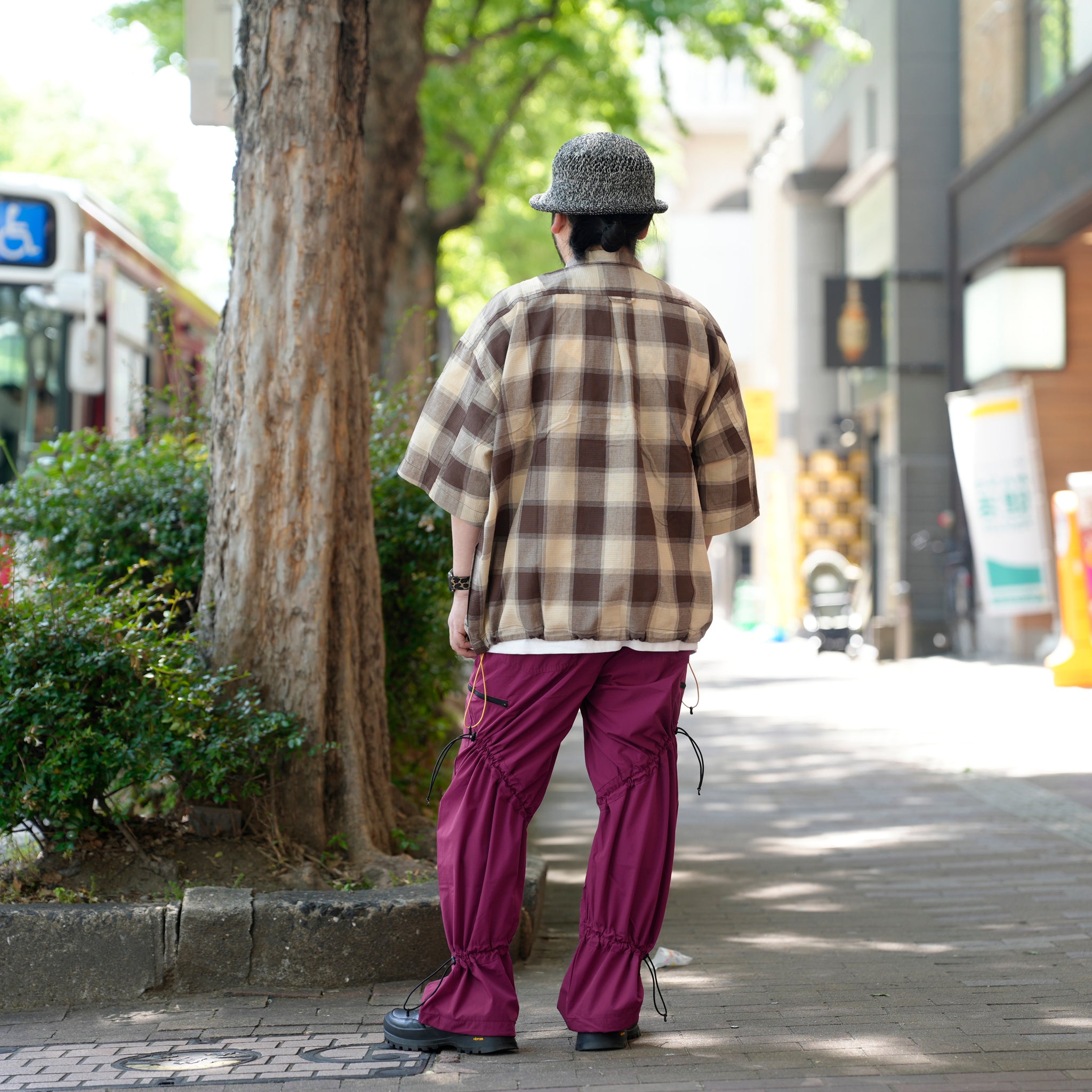 IAGGO | Color_Plum | No_klm25spt1137_plum【KELEN MEN_ケレン】