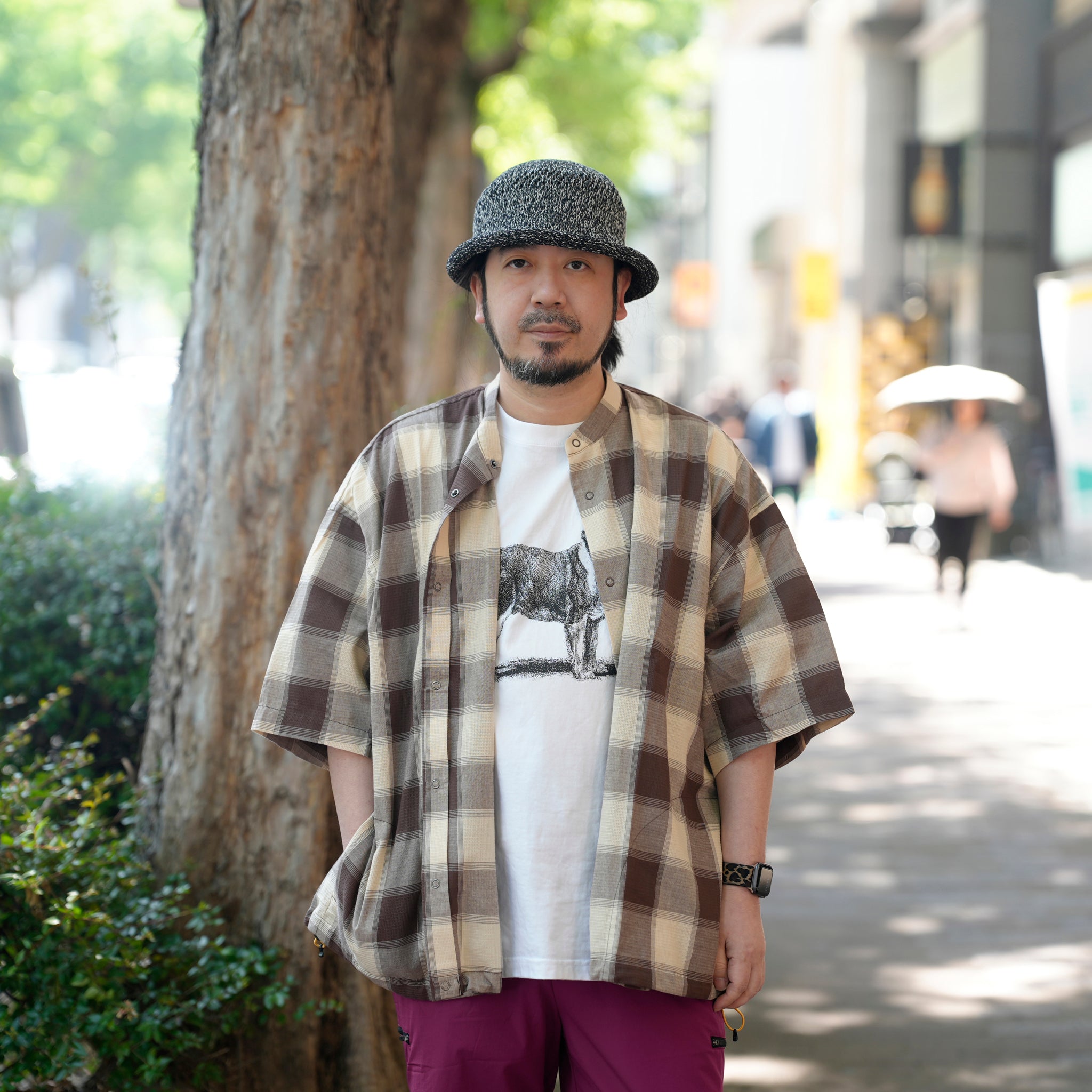 IAGGO | Color_Plum | No_klm25spt1137_plum【KELEN MEN_ケレン】