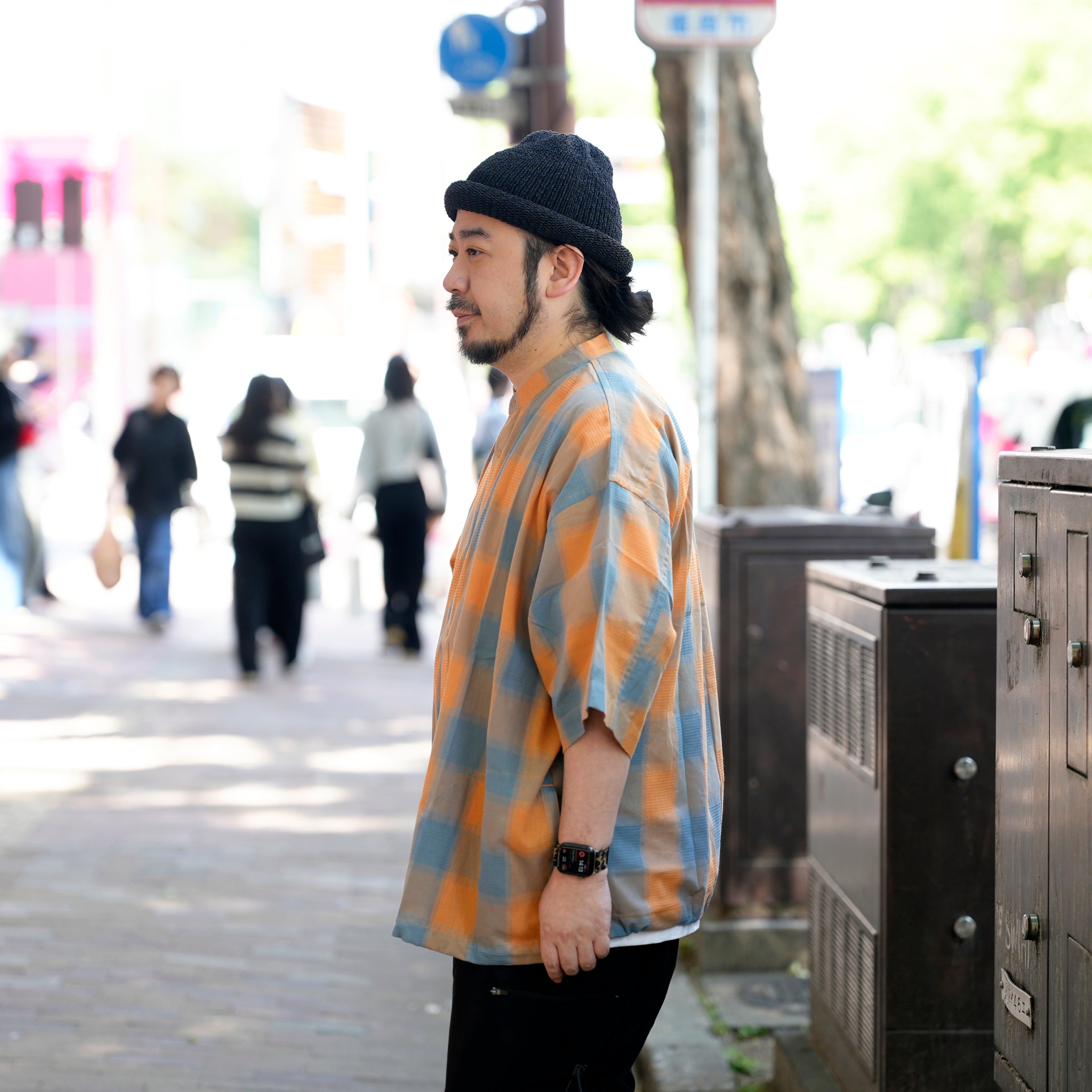 LIPMOA – Orange Check | KELEN MEN
