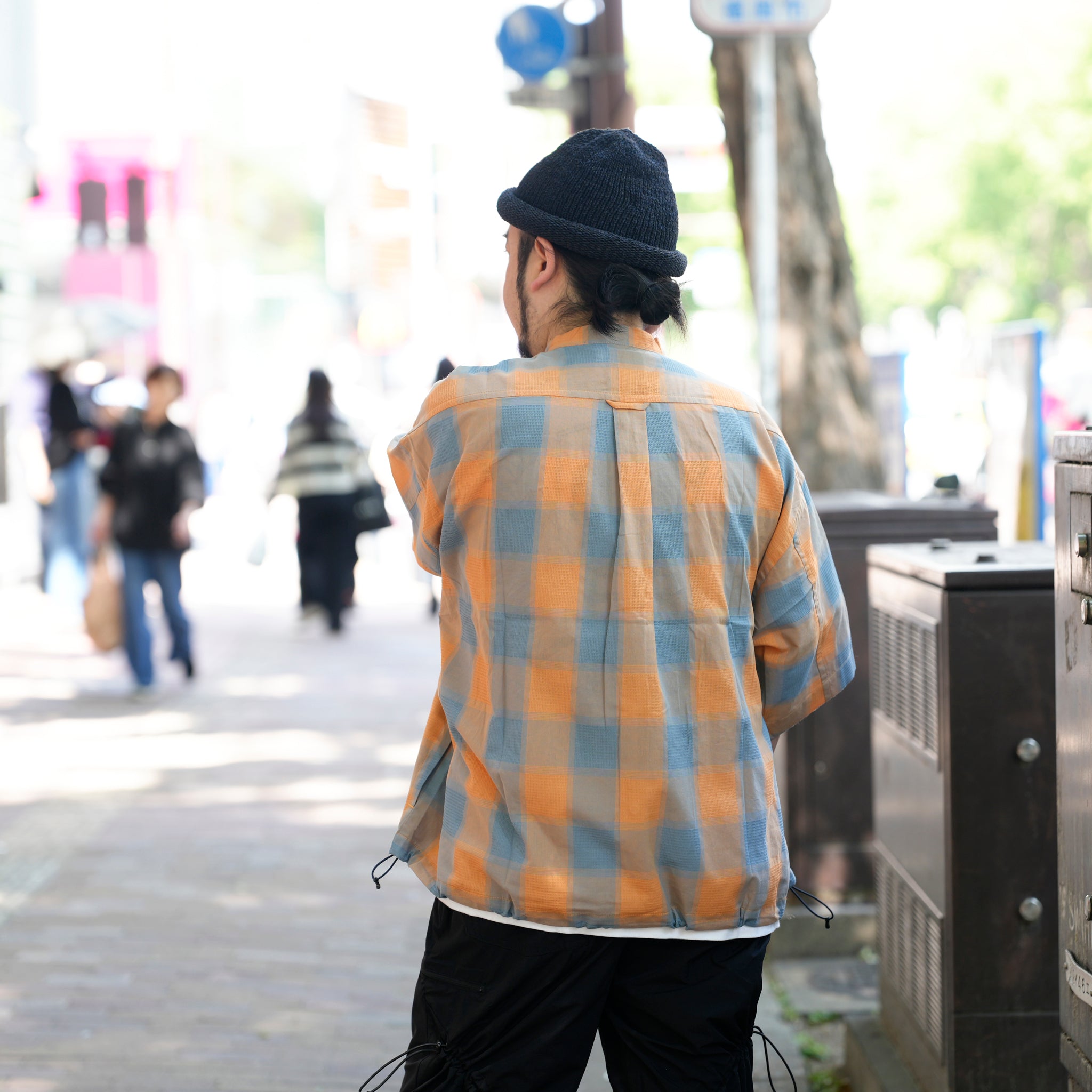 LIPMOA – Orange Check | KELEN MEN