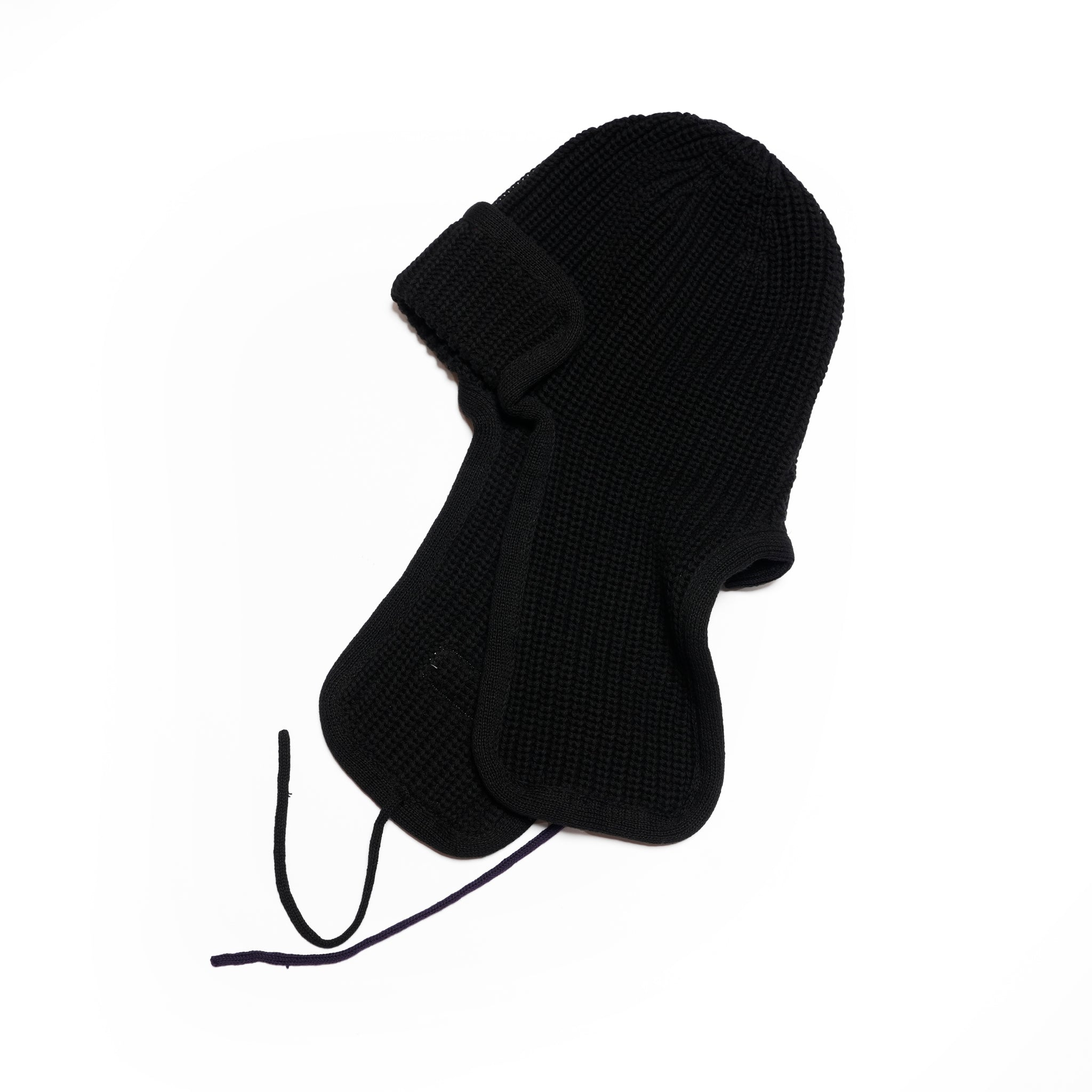 RABBIT EAR KNIT CAP | Color:Black/Gray【VIRGOwearworks_ヴァルゴウェアワークス】VG-CB-145