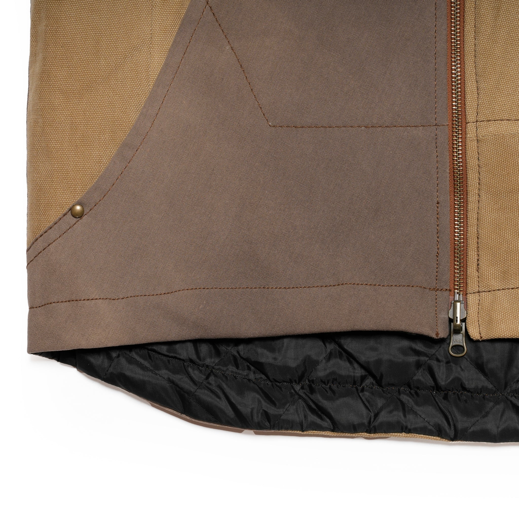 FACTORY VEST | Color_BROWN | No_RV0759702【NASNGWAM_ナスングワム】