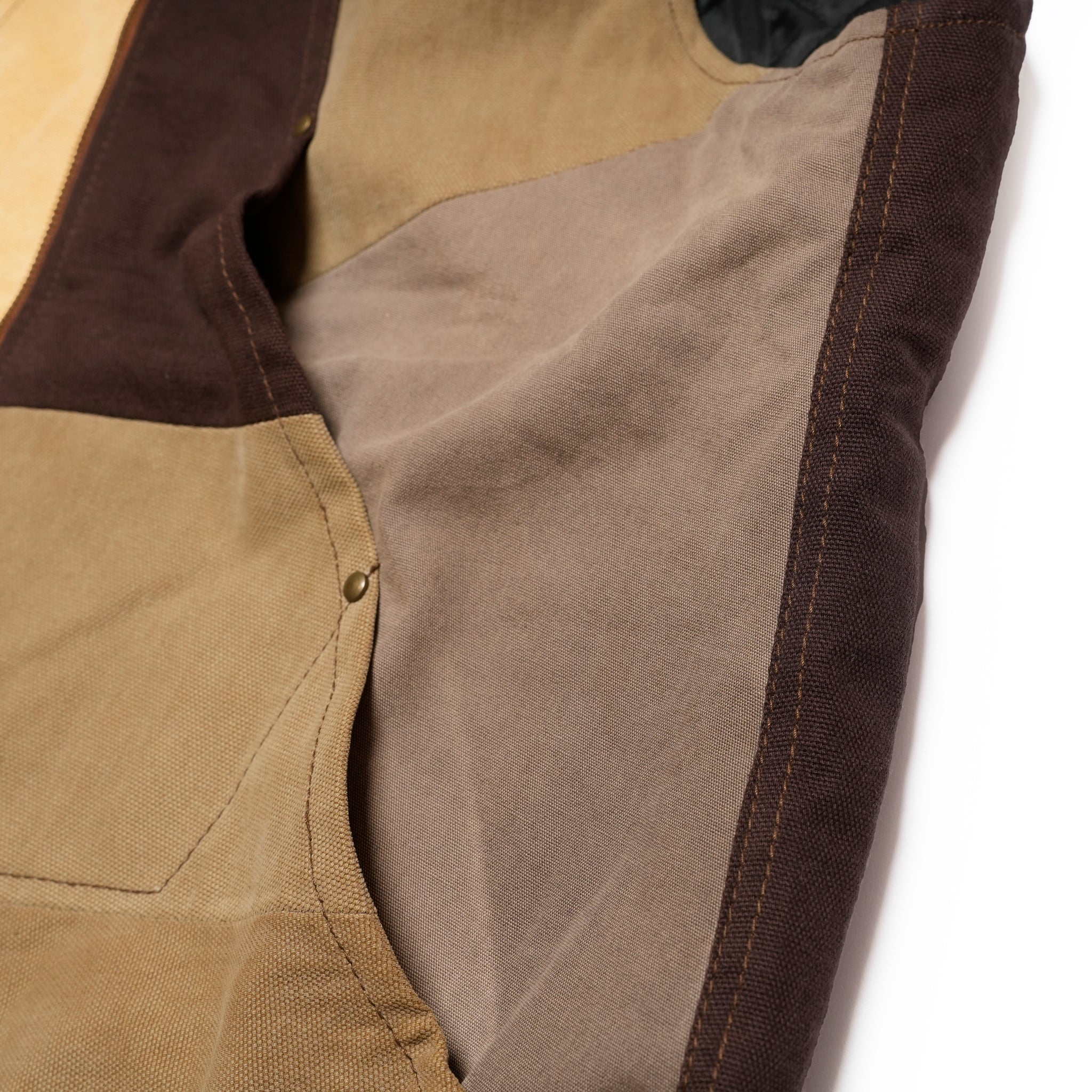 FACTORY VEST | Color_BROWN | No_RV0759702【NASNGWAM_ナスングワム】