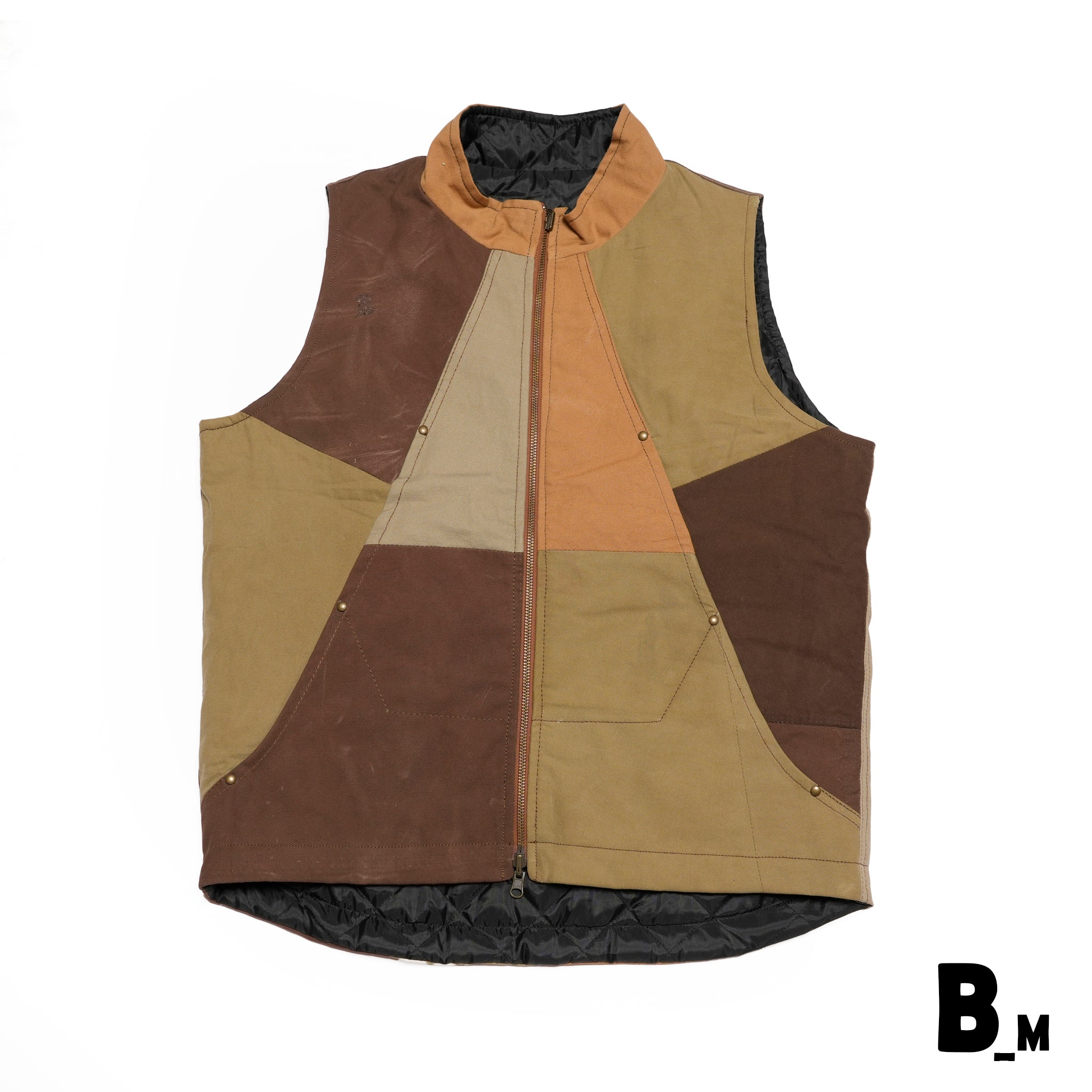 FACTORY VEST | Color_BROWN | No_RV0759702【NASNGWAM_ナスングワム】