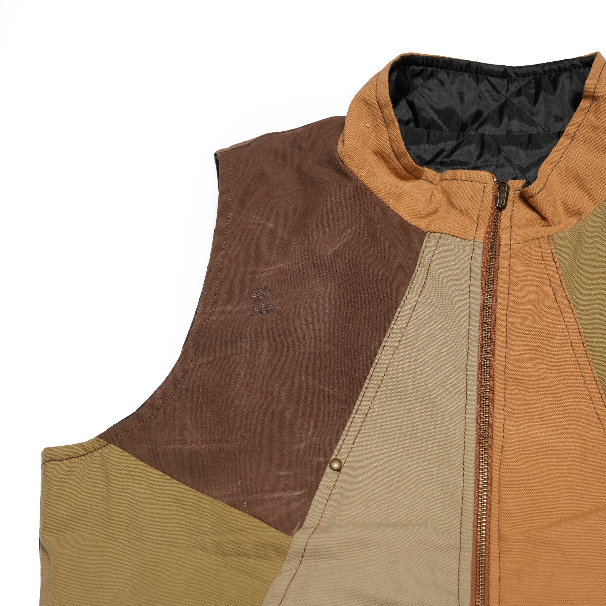 FACTORY VEST | Color_BROWN | No_RV0759702【NASNGWAM_ナスングワム】