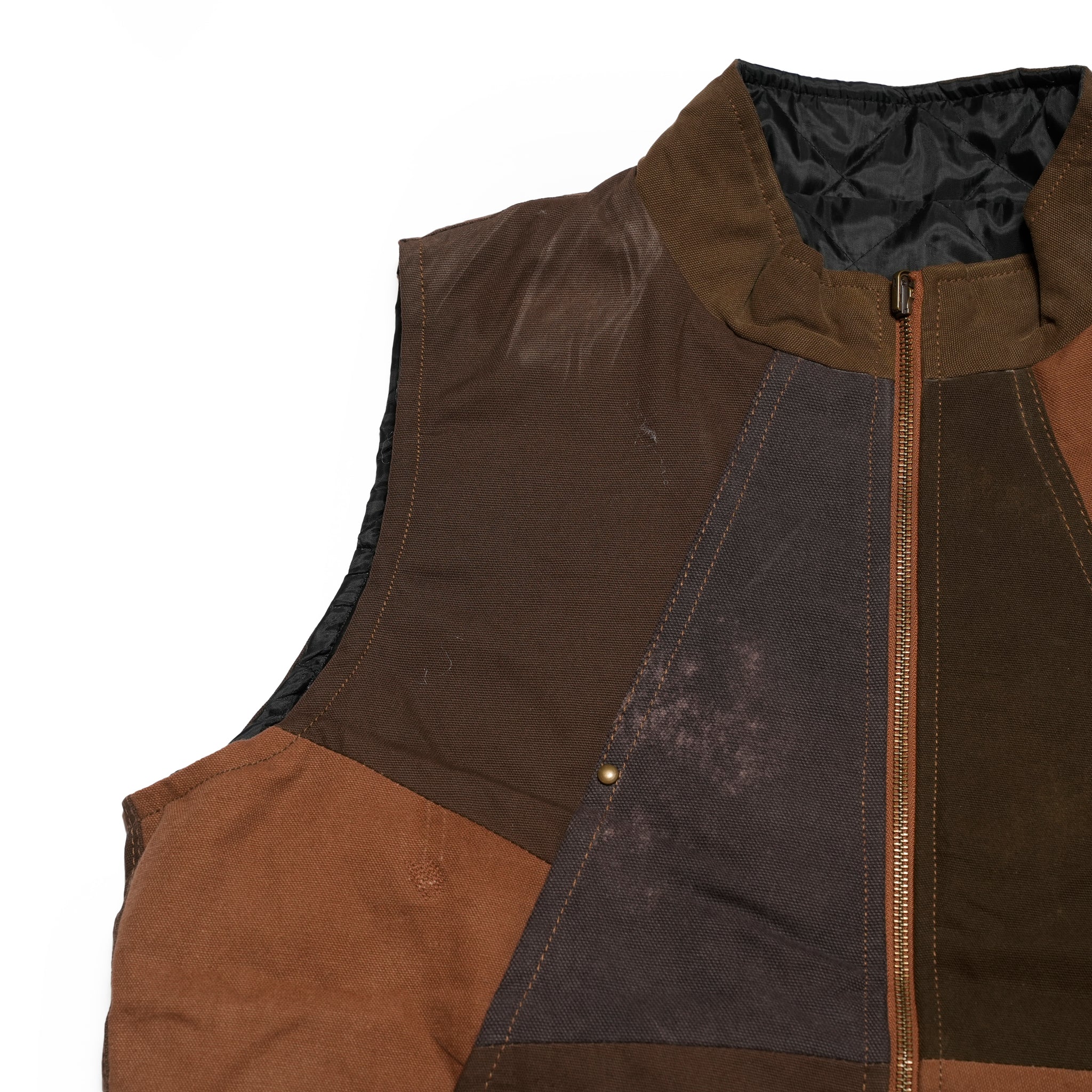 FACTORY VEST | Color_BROWN | No_RV0759702【NASNGWAM_ナスングワム】