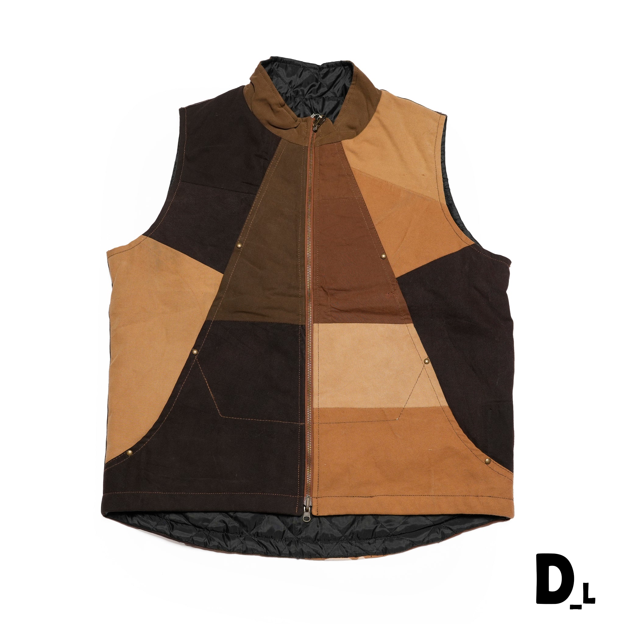 FACTORY VEST | Color_BROWN | No_RV0759702【NASNGWAM_ナスングワム】